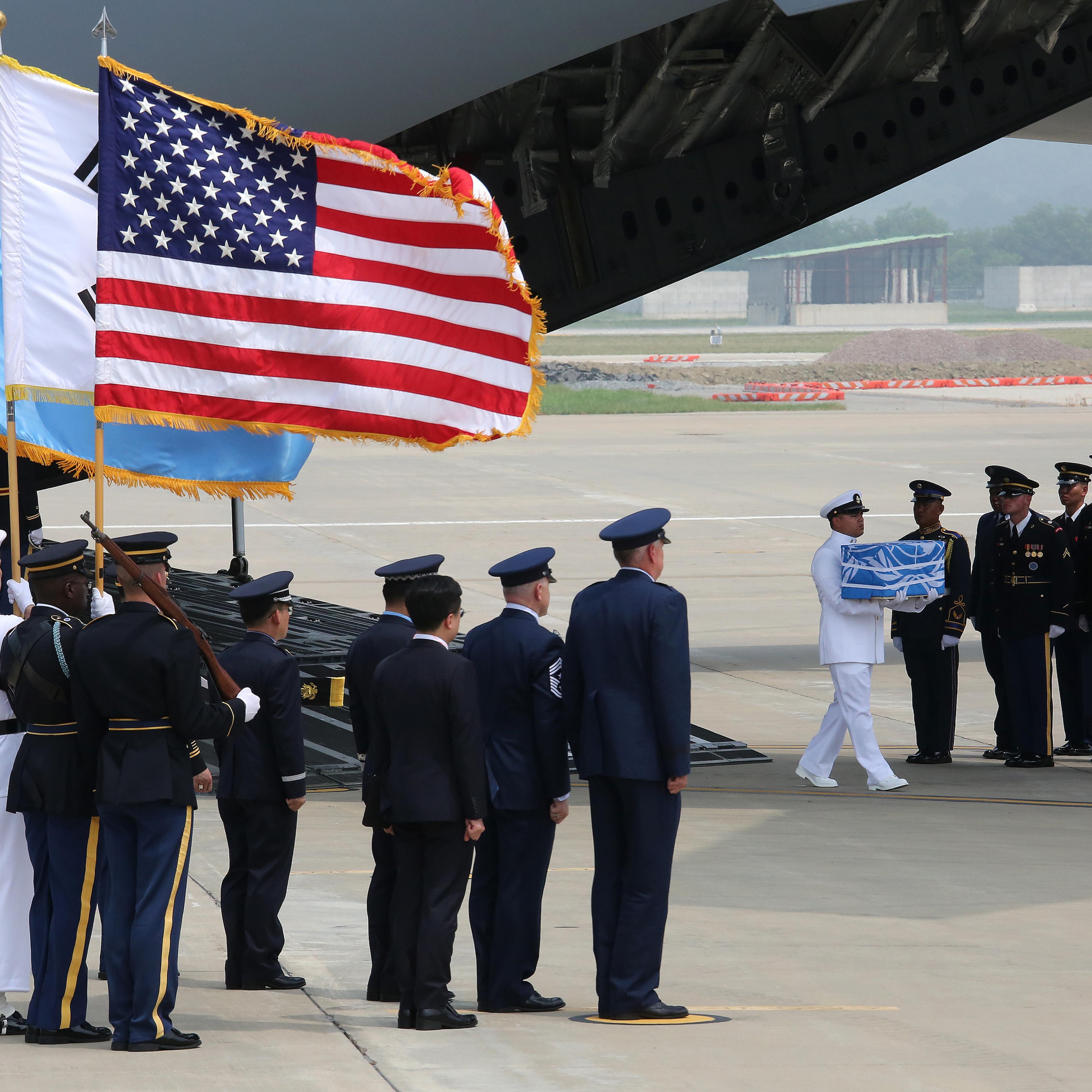 TOPSHOT-SKOREA-NKOREA-US-POLITICS-DIPLOMACY-REMAINS