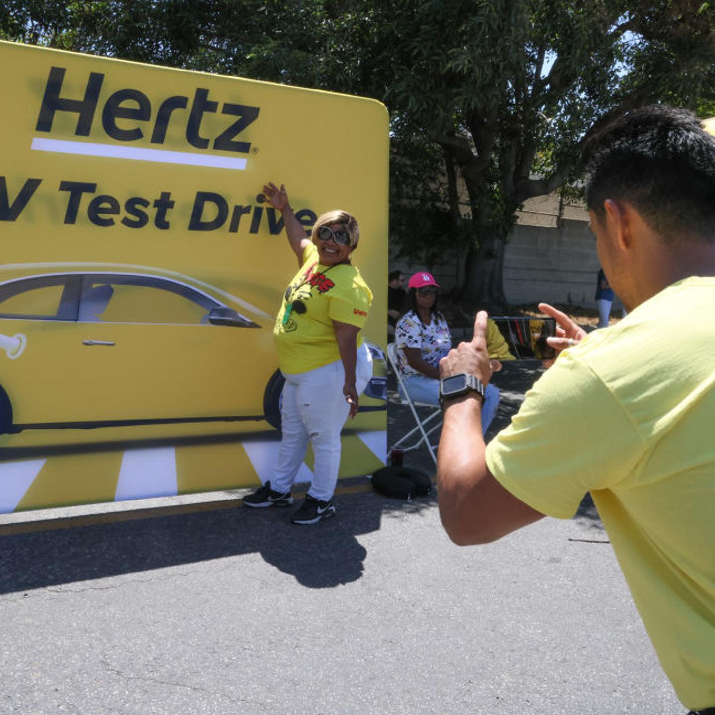 Hertz Hosts One of the Largest EV Test Drives in the US