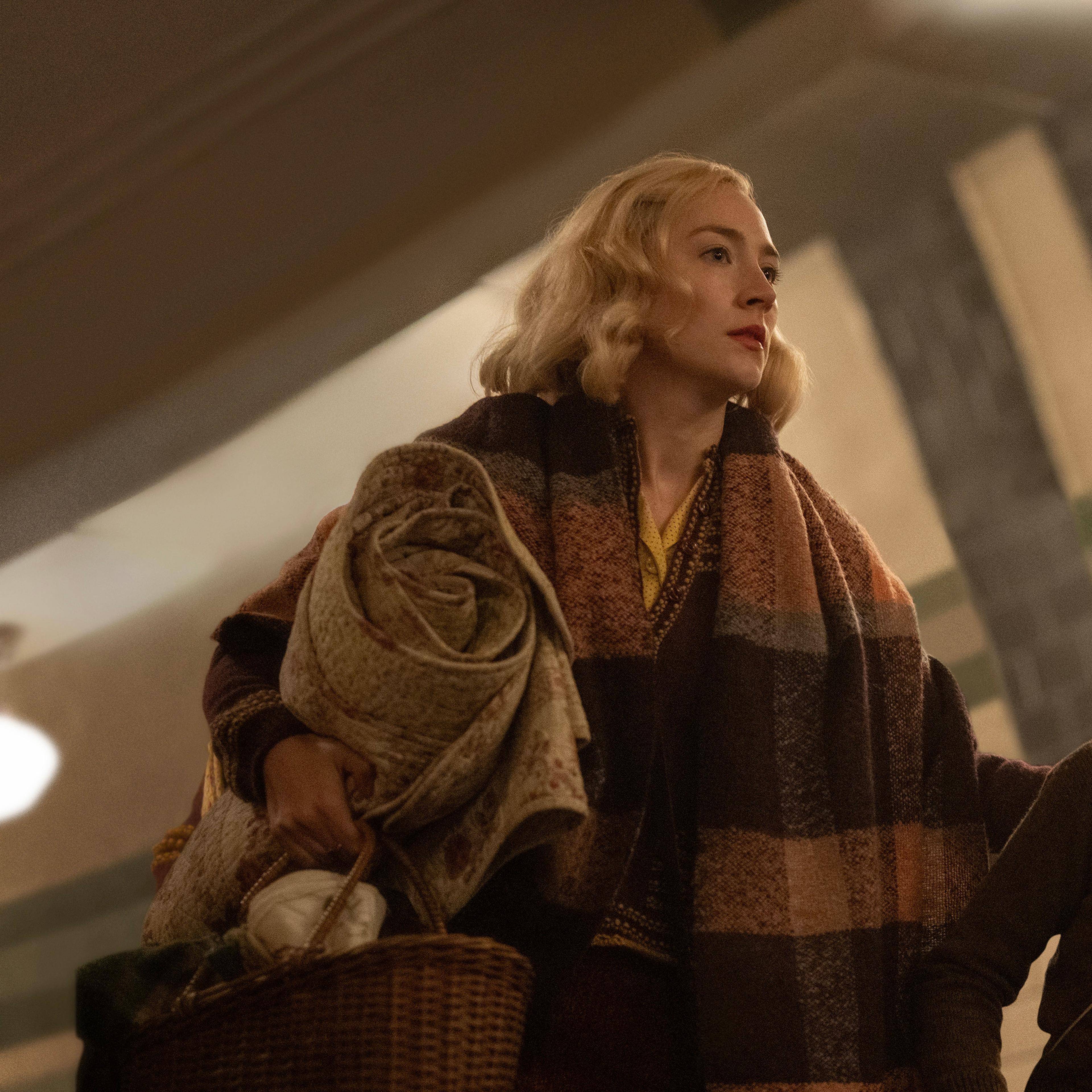 Saoirse Ronan in the Steve McQueen film Blitz