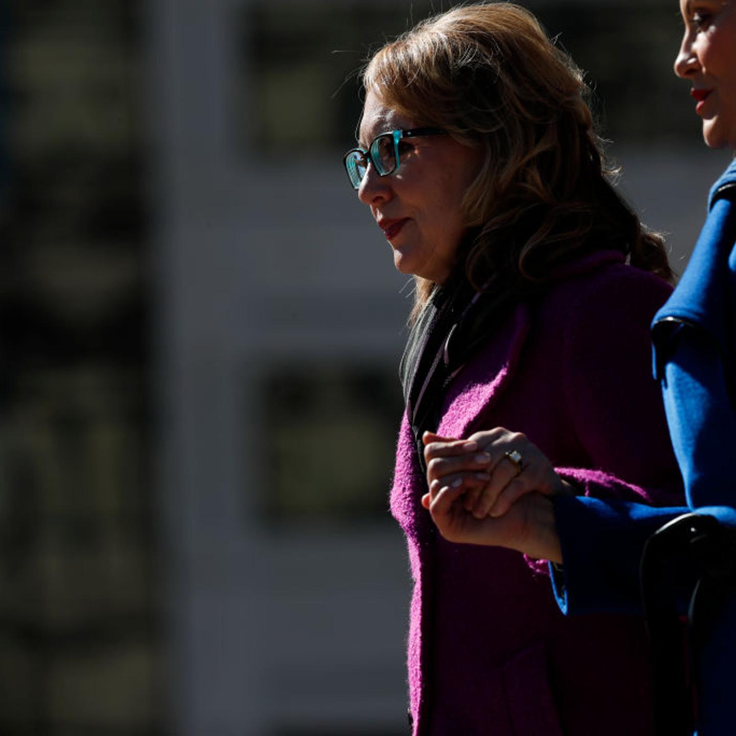 Gabby Giffords Takes Part In Protest Against Gun Violence At Michigan State Capitol