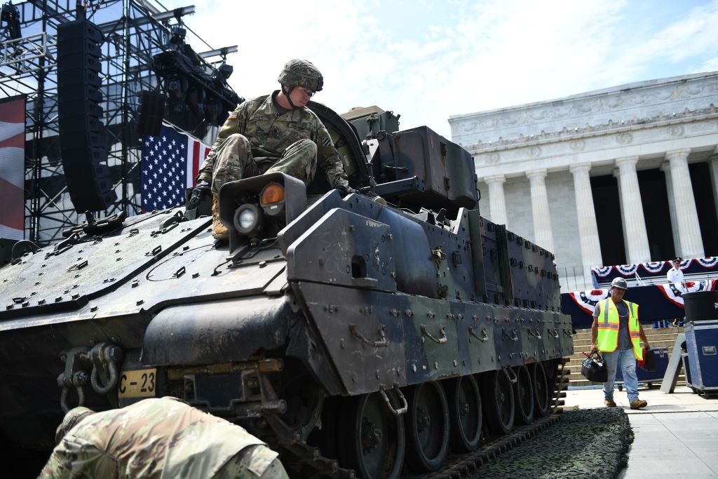 Tanks for Salute to America
