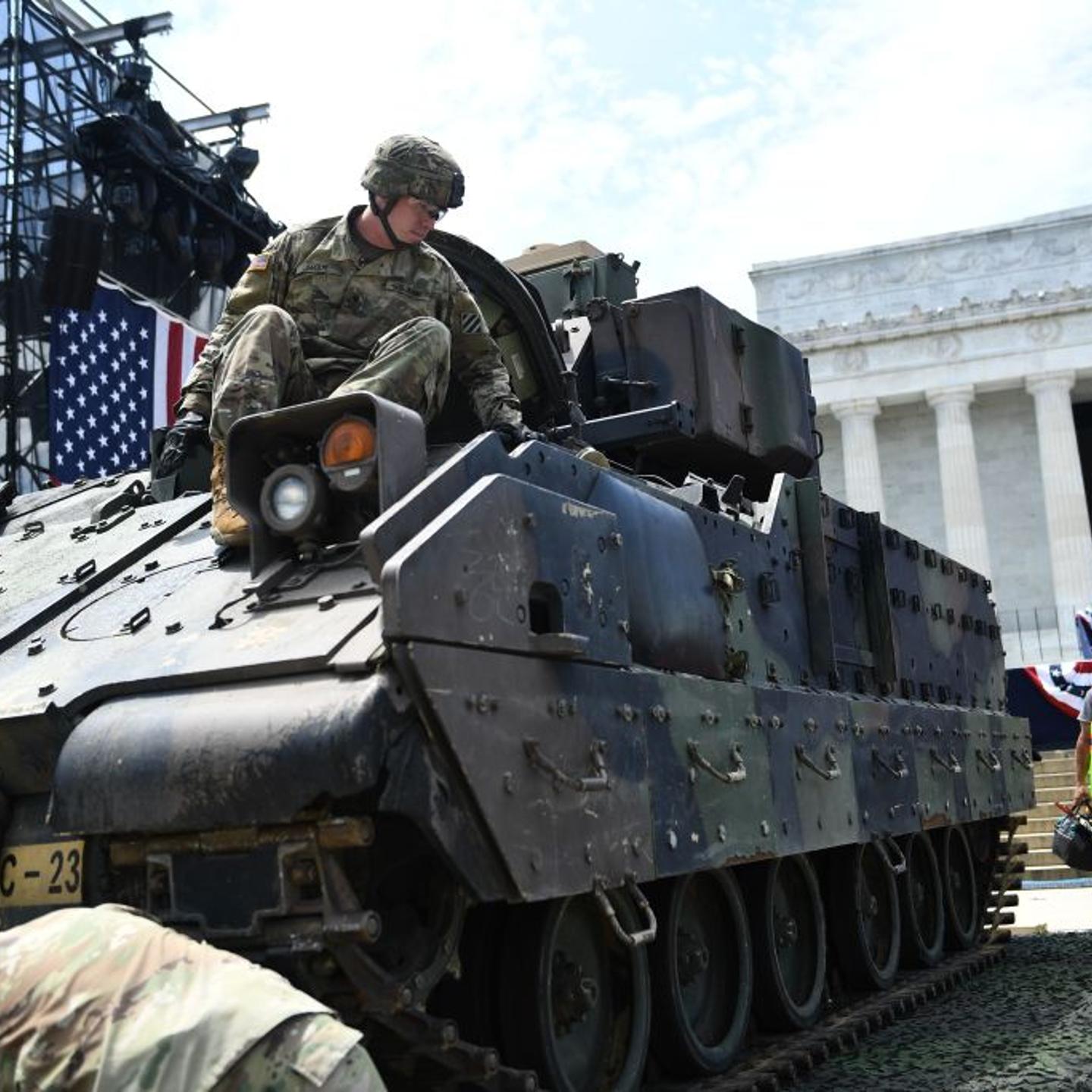 Tanks for Salute to America