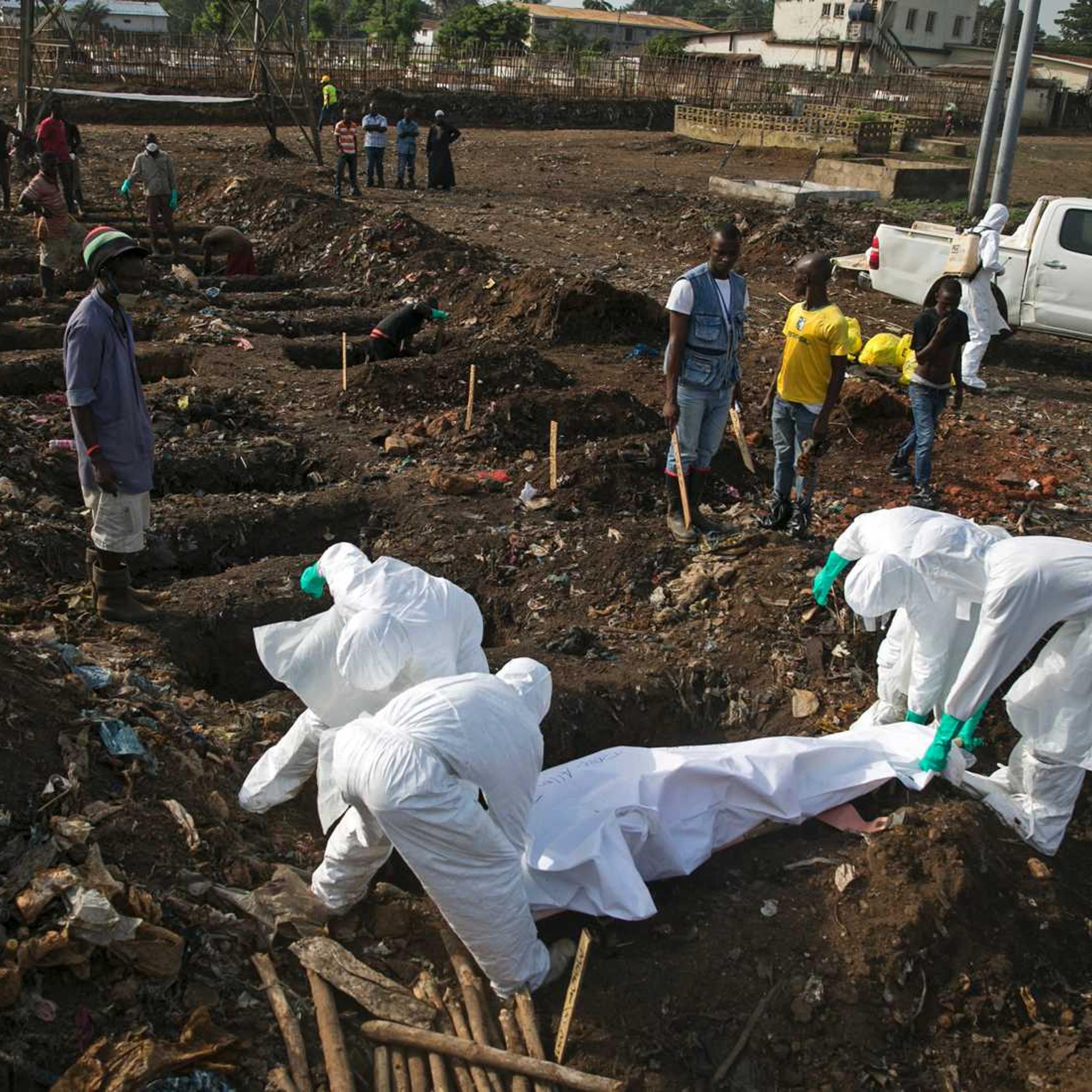 Professor Peter Piot still says he is encouraged by the progress made in Sierra Leone, where he believes the epidemic will soon peak