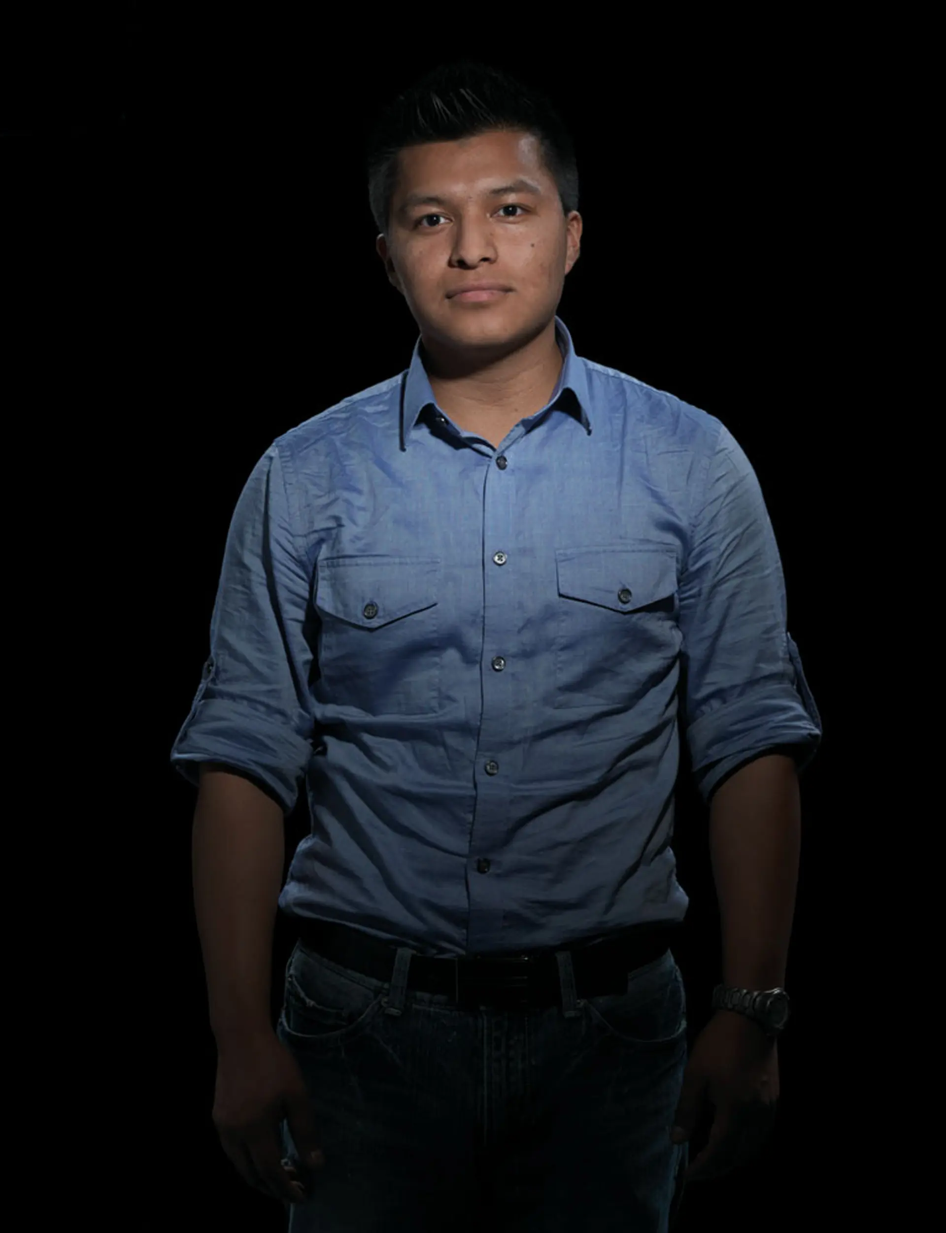 Luis M. Gomez, Guatemala. "I want to become an architect."