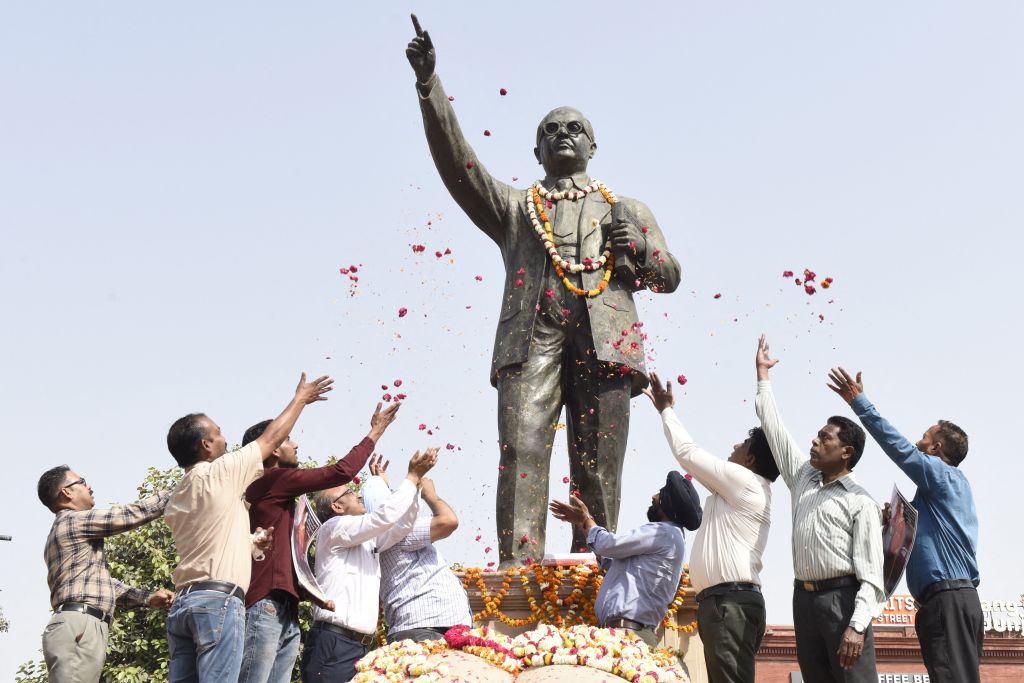 TOPSHOT-INDIA-CONSTITUTION-AMBEDKAR-ANNIVERSARY