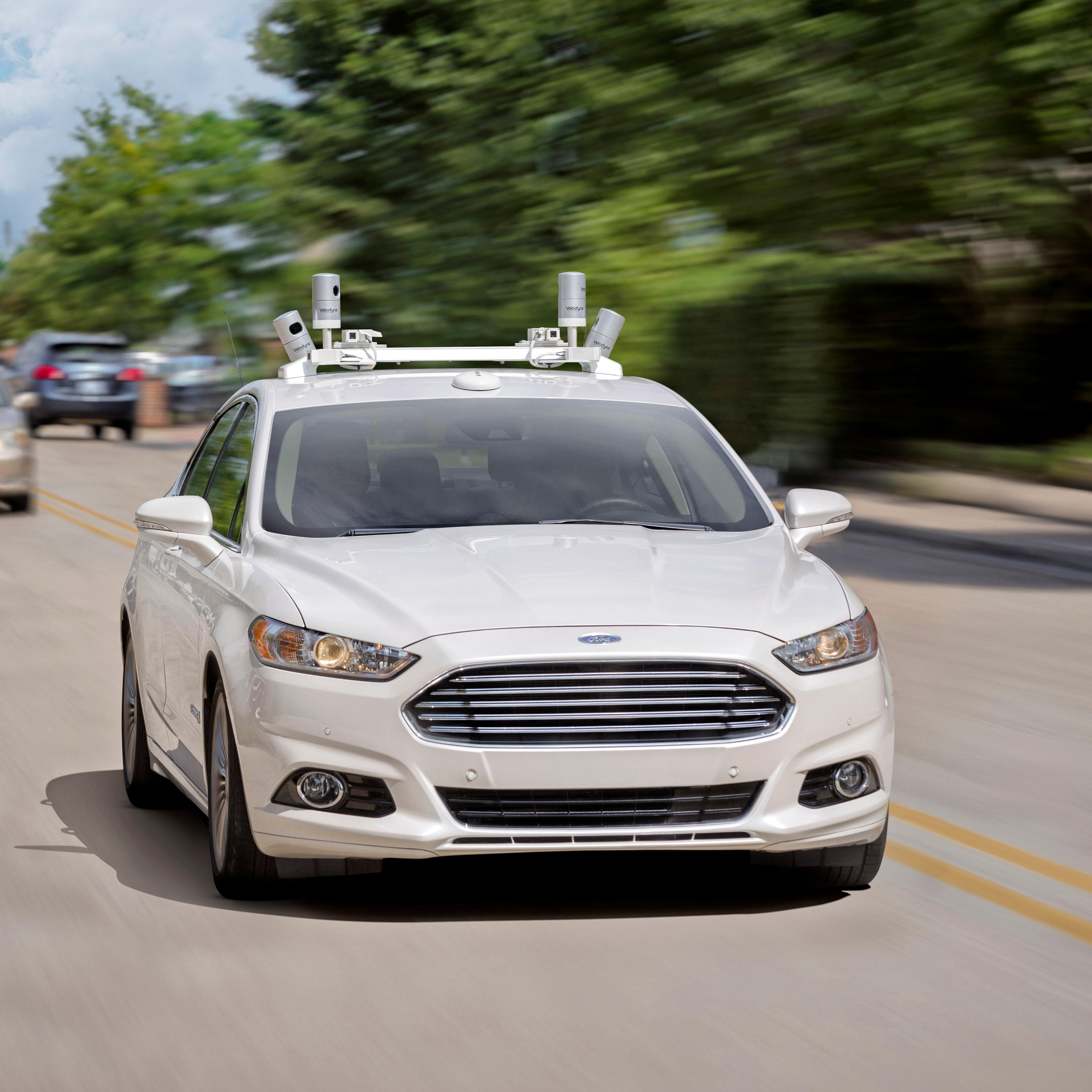 Ford Fusion Hybrid Autonomous Vehicle