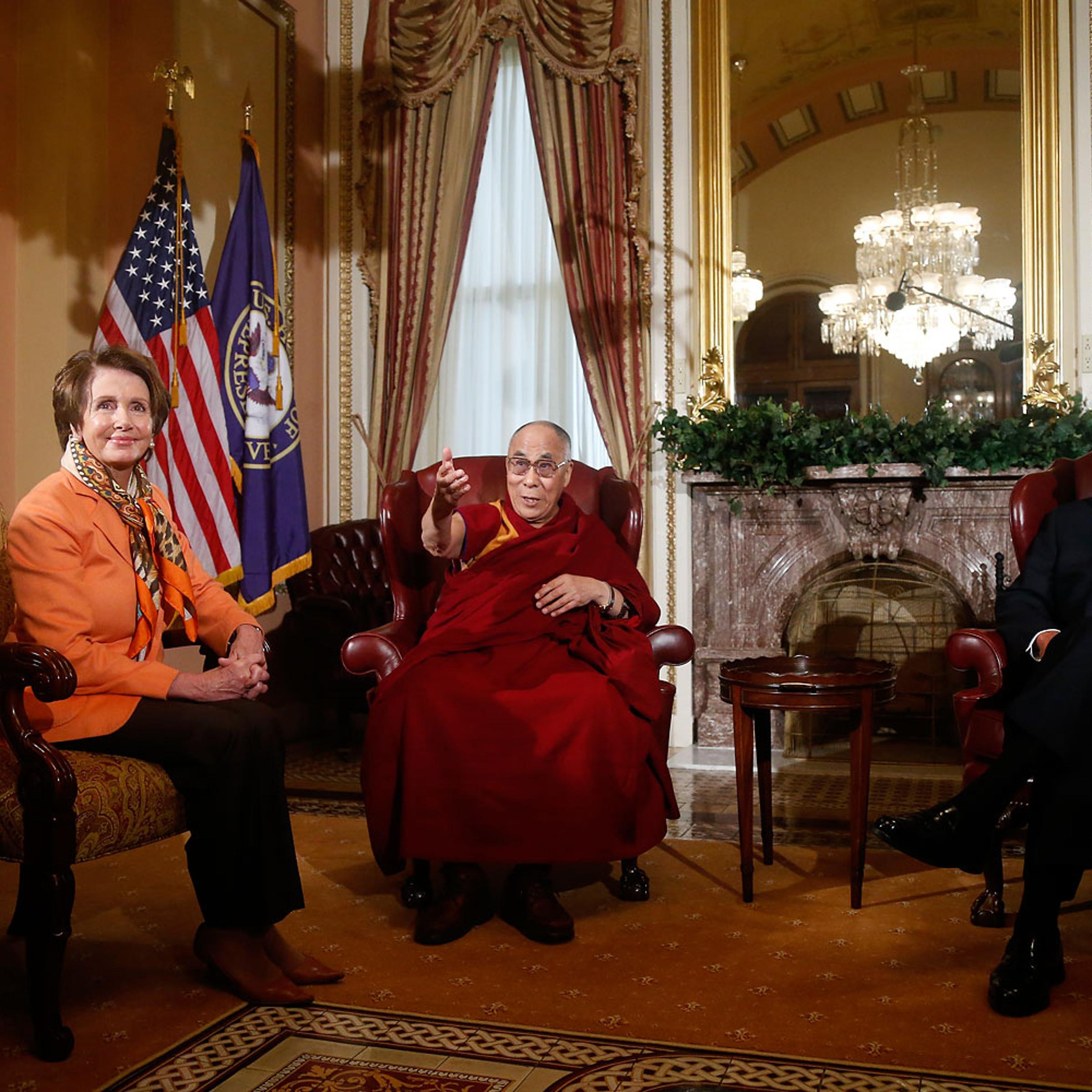 Dalai Lama, John Boehner, Nacy Pelosi