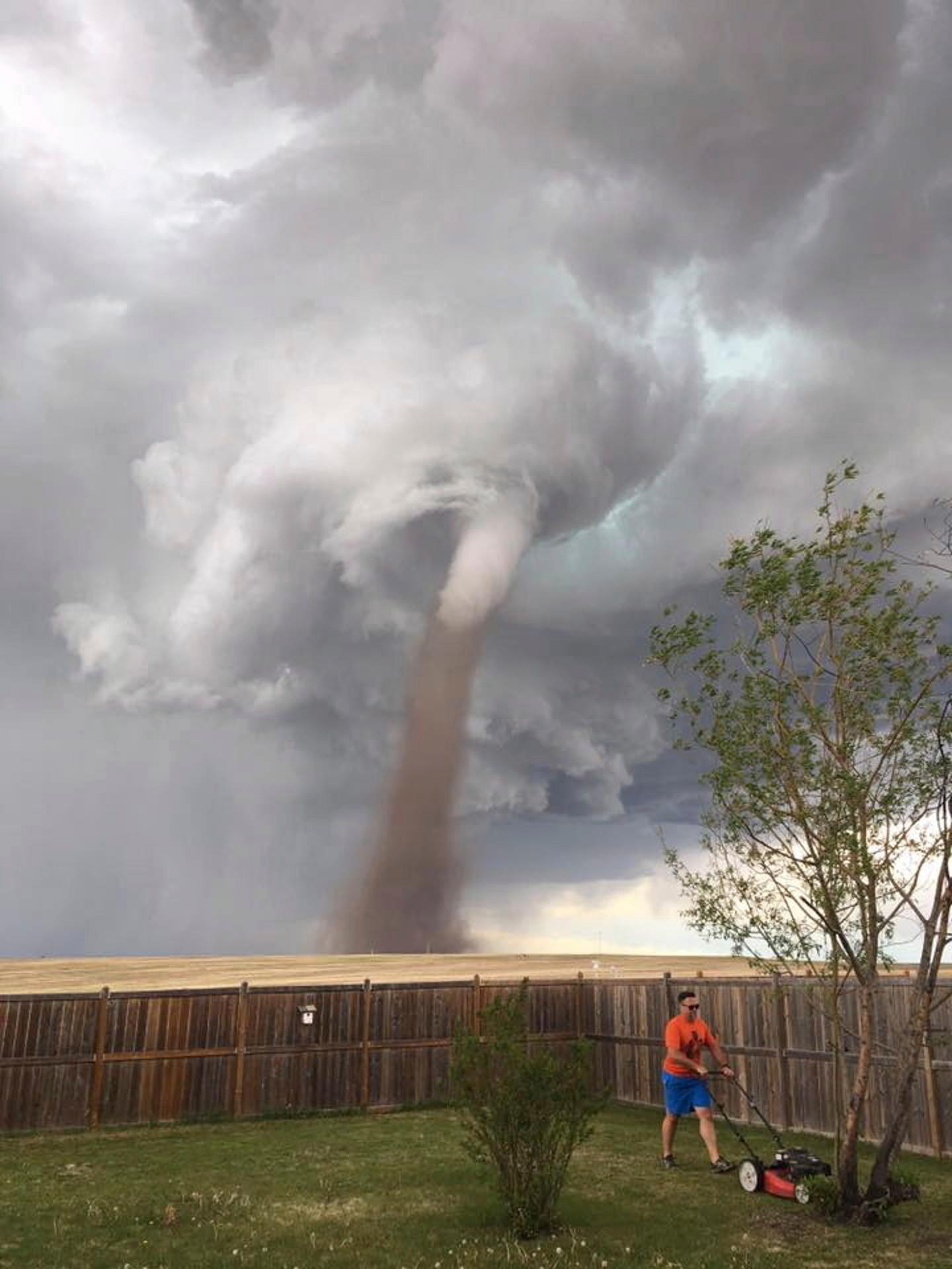 APTOPIX Canada Tornado Mower