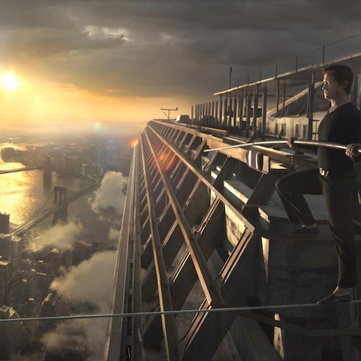 Philippe Petit (Joseph Gordon-Levitt) in TriStar Pictures' THE WALK.