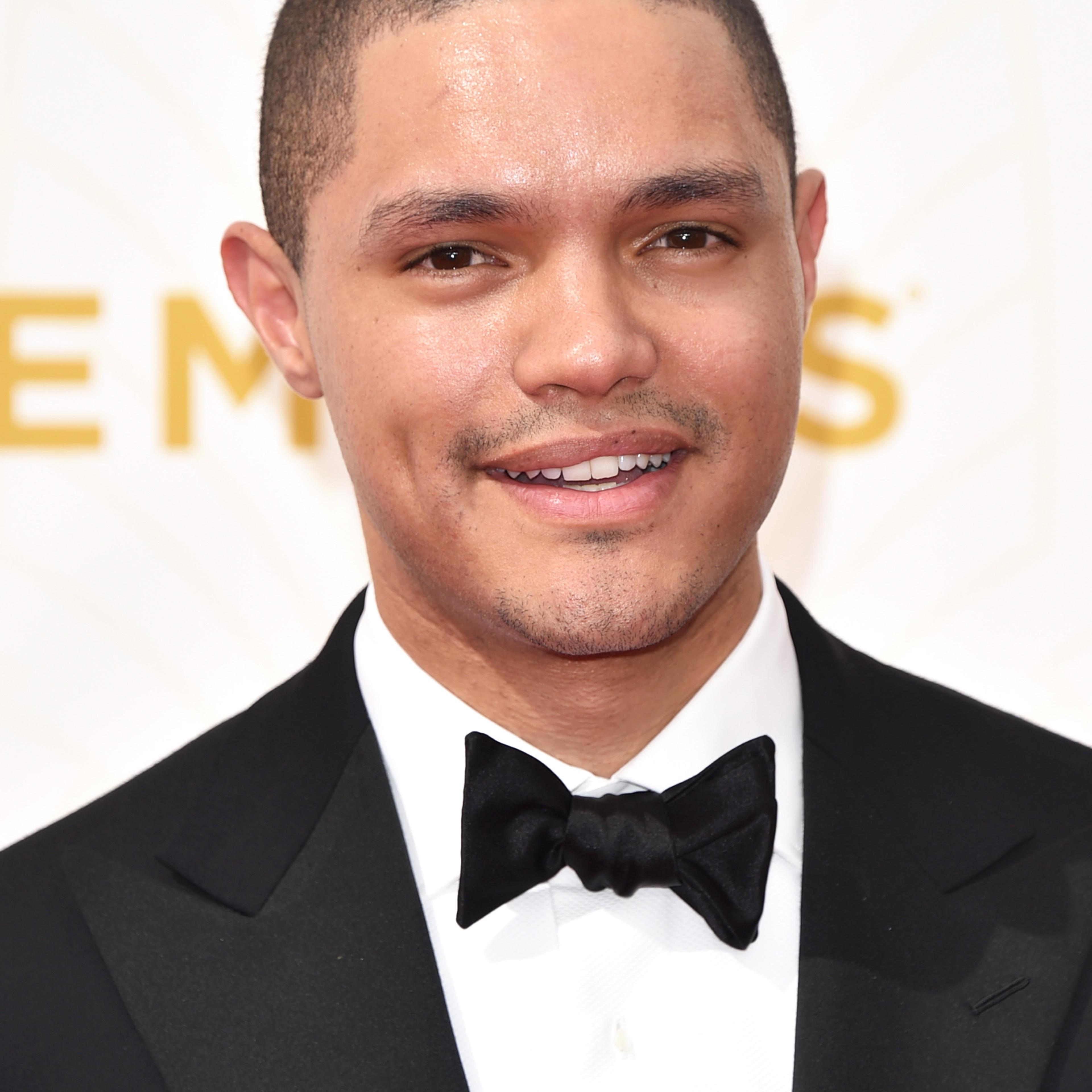 Trevor Noah at the 67th Annual Primetime Emmy Awards in Los Angeles on Sept. 20, 2015.
