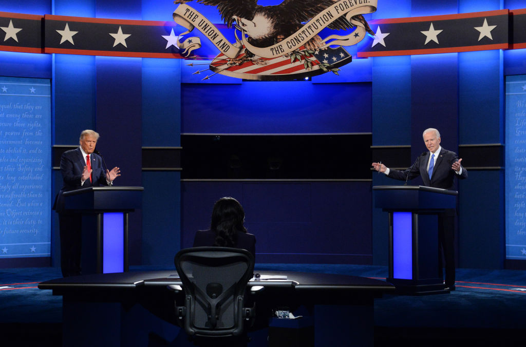 Final U.S. Presidential Debate Between President Trump And Democratic Candidate Joe Biden