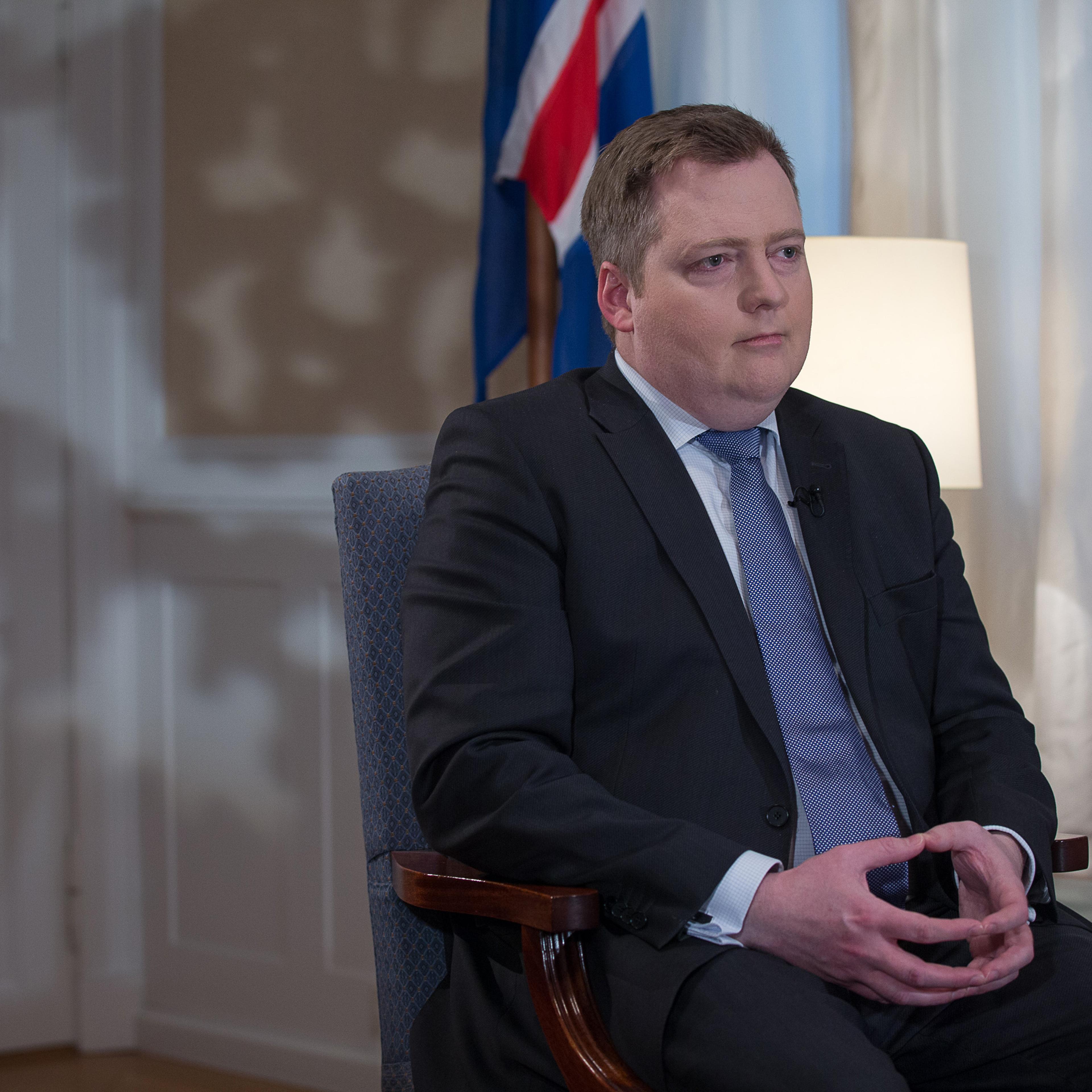 Iceland's Prime Minister Sigmundur Gunnlaugsson Interview