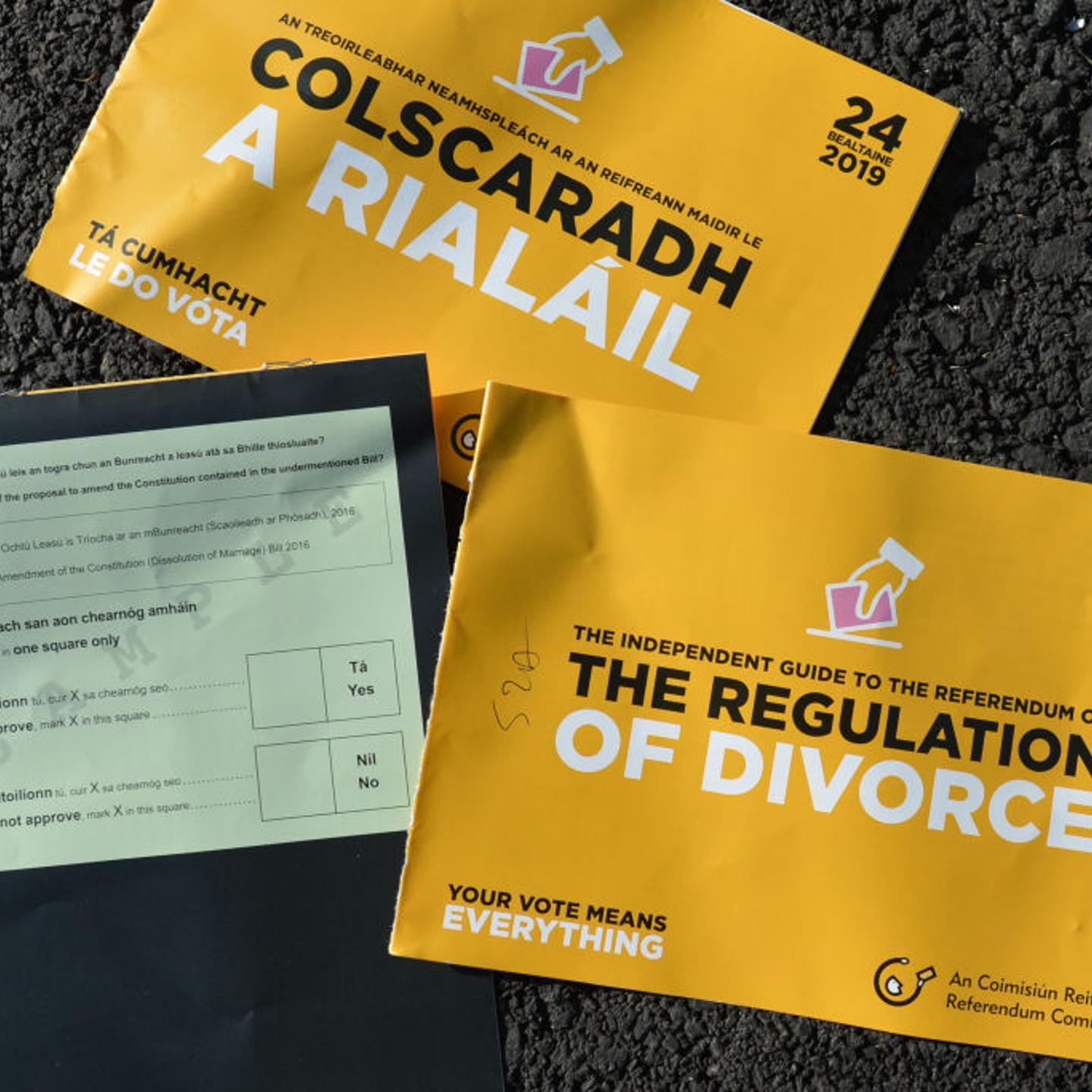 Referendum On Divorce In Ireland