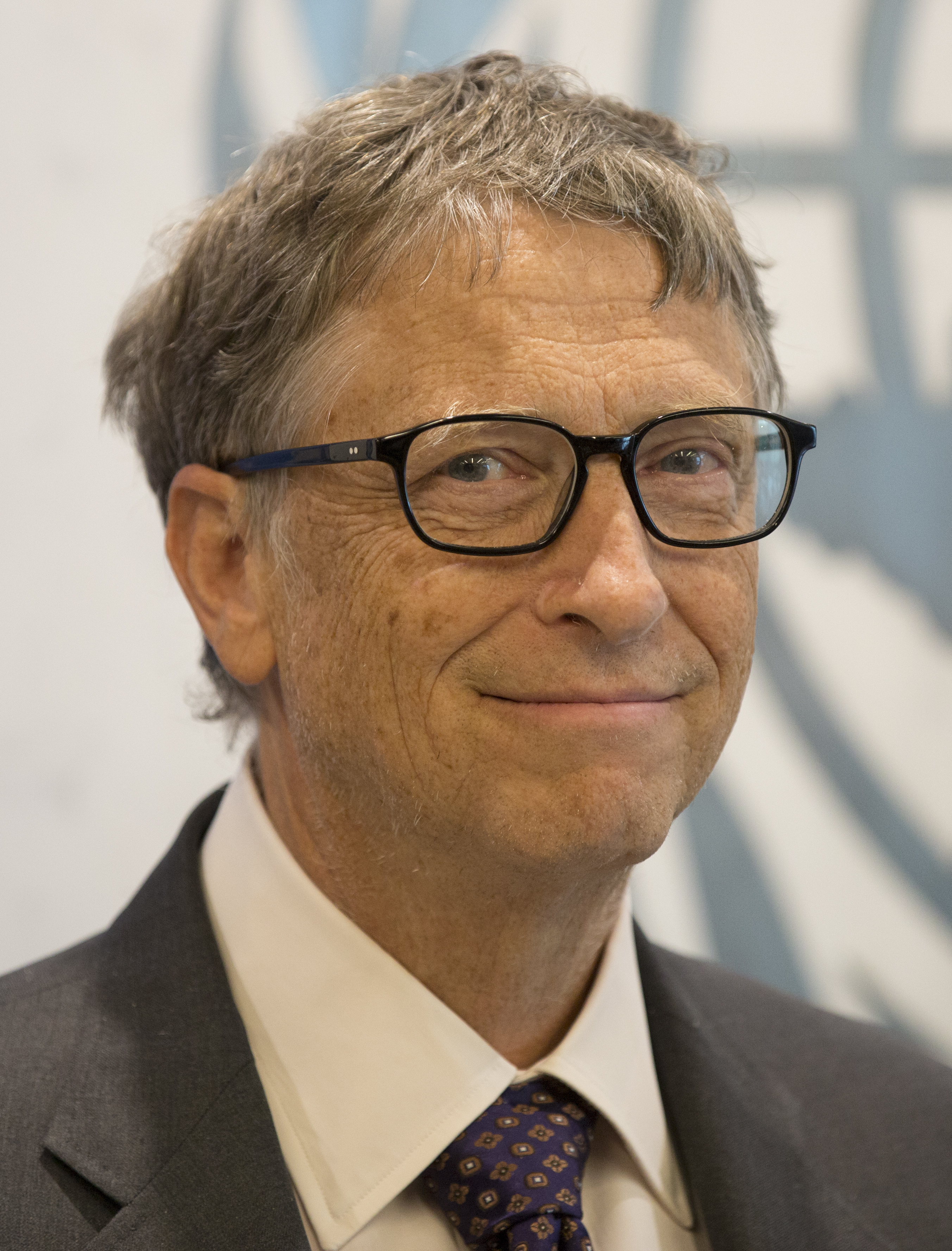 Bill Gates at the New Sustainable Development Goals meeting at the United Nations Headquarters in New York City on Sept. 25, 2015.