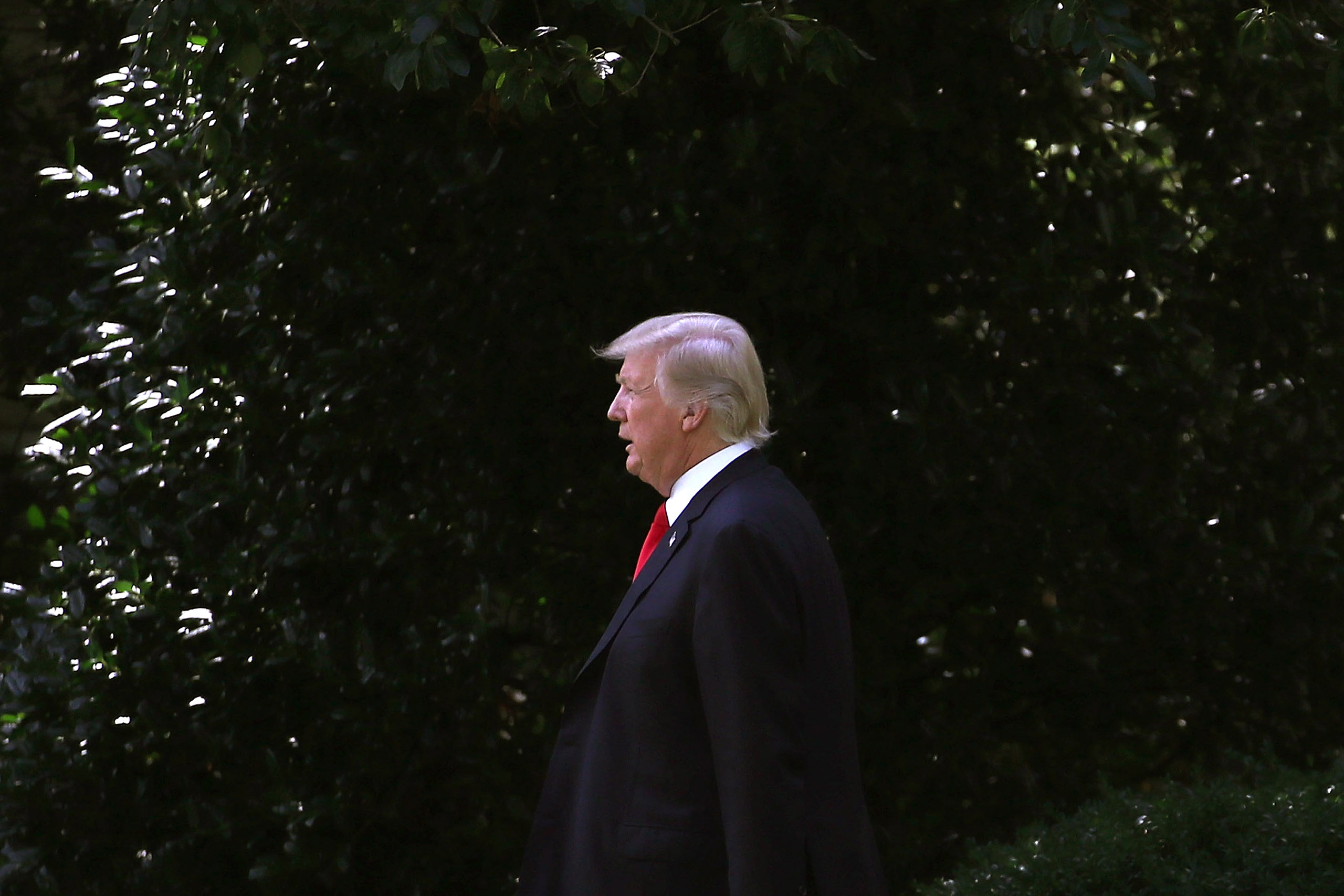 President Trump Departs White House For West Virginia