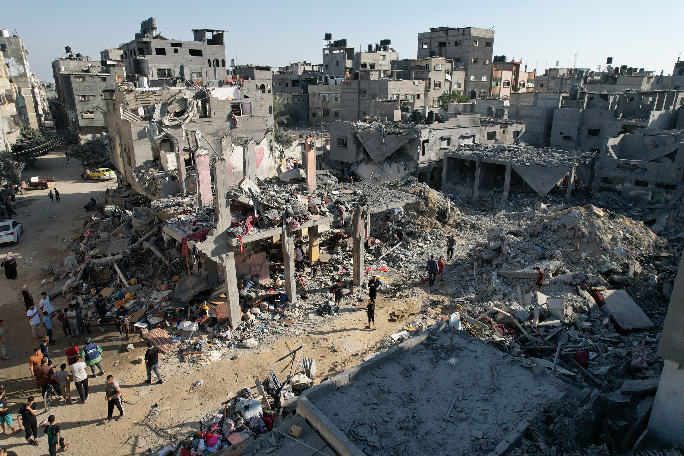 Israeli attacks continue on the 19th day in Gaza