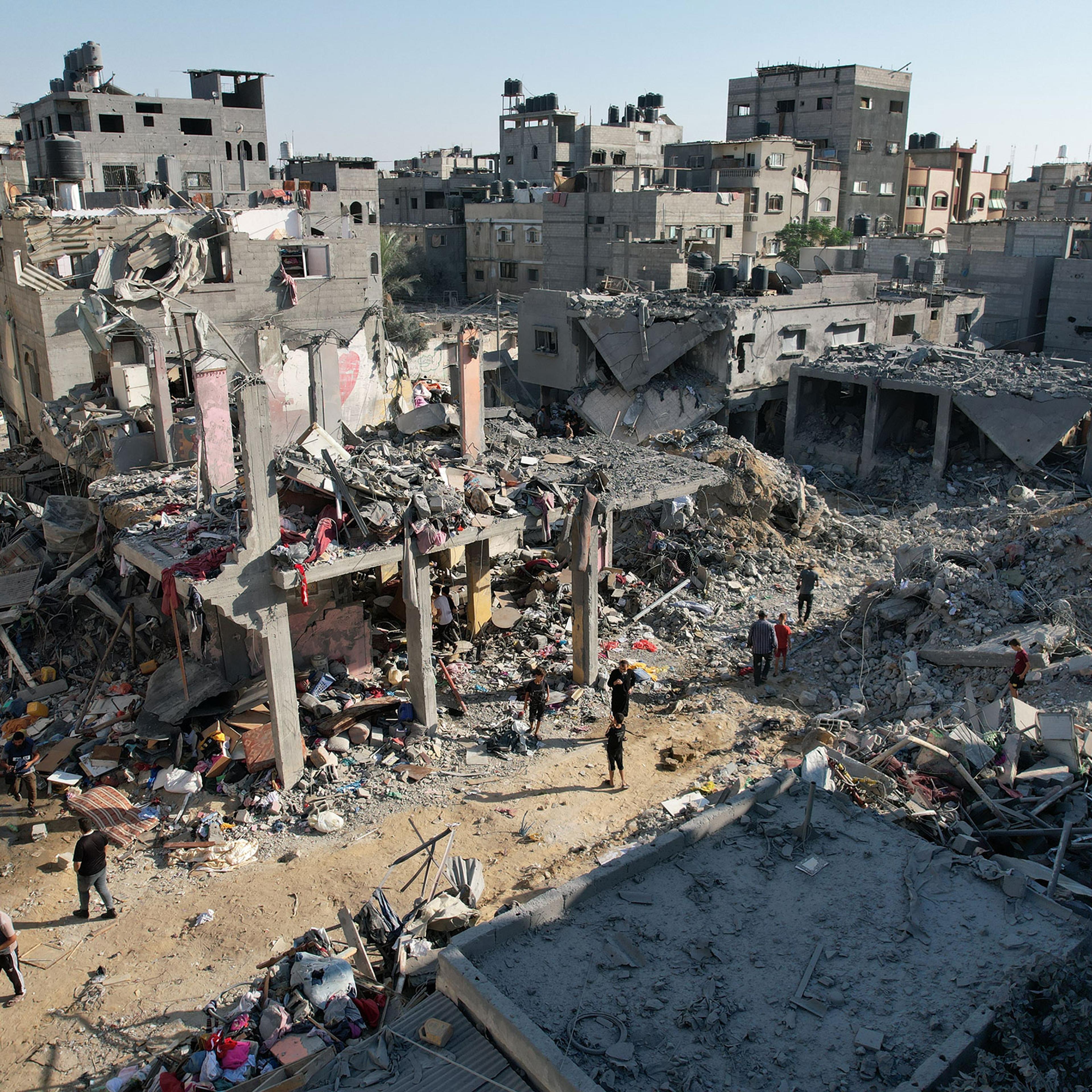 Israeli attacks continue on the 19th day in Gaza