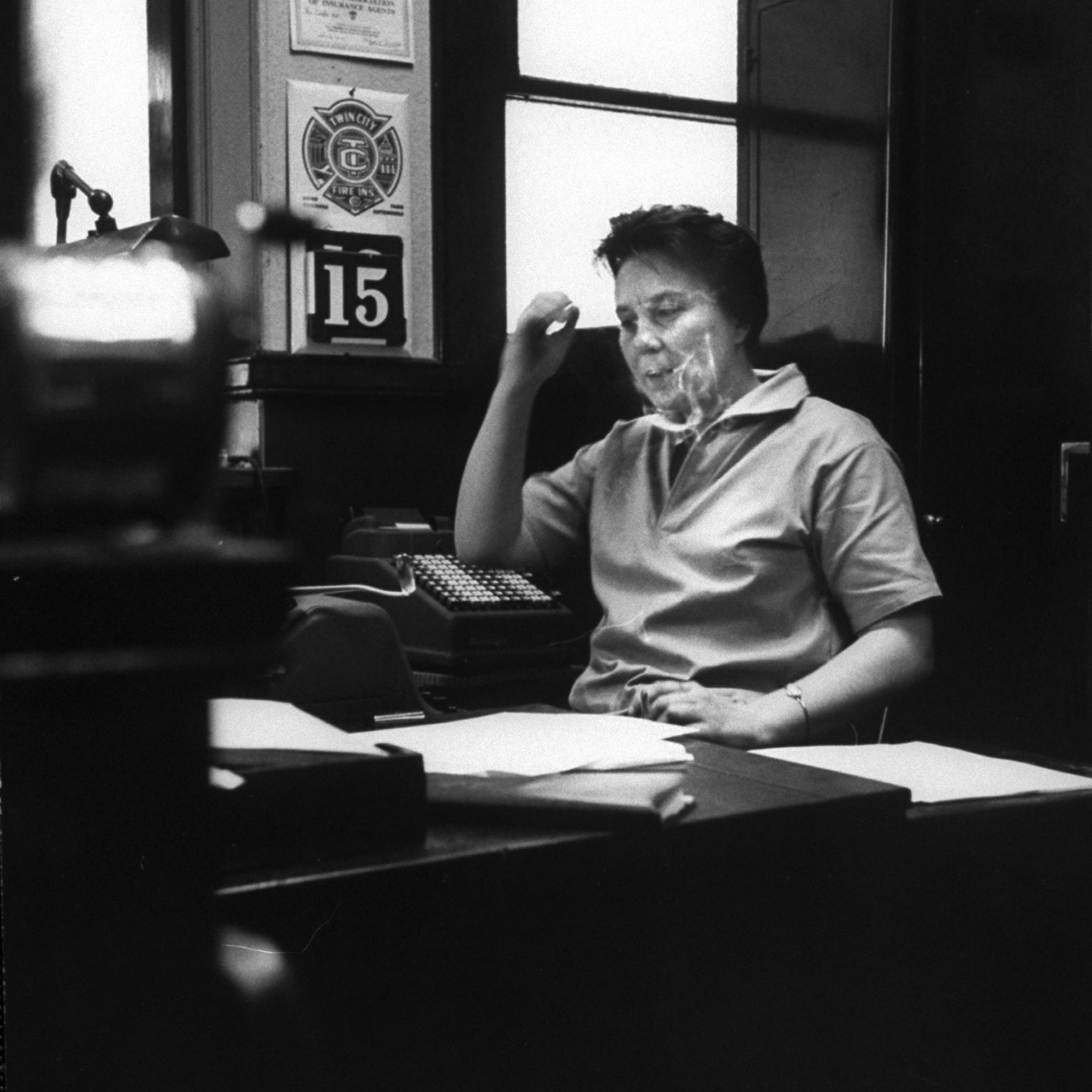 Harper Lee visiting her hometown, Monroeville, Alabama, in 1961.