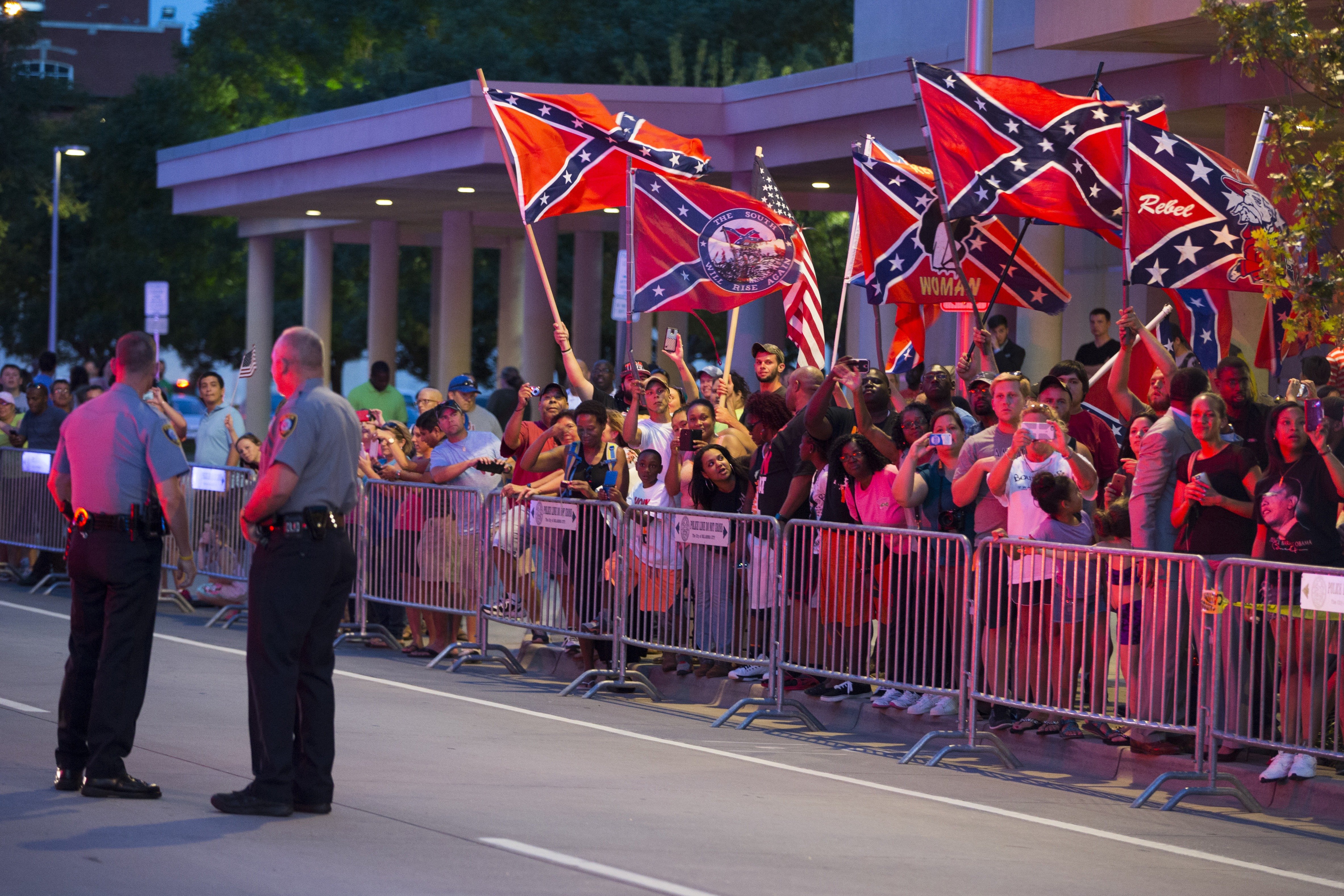 Barack Obama confederate flag oklahoma
