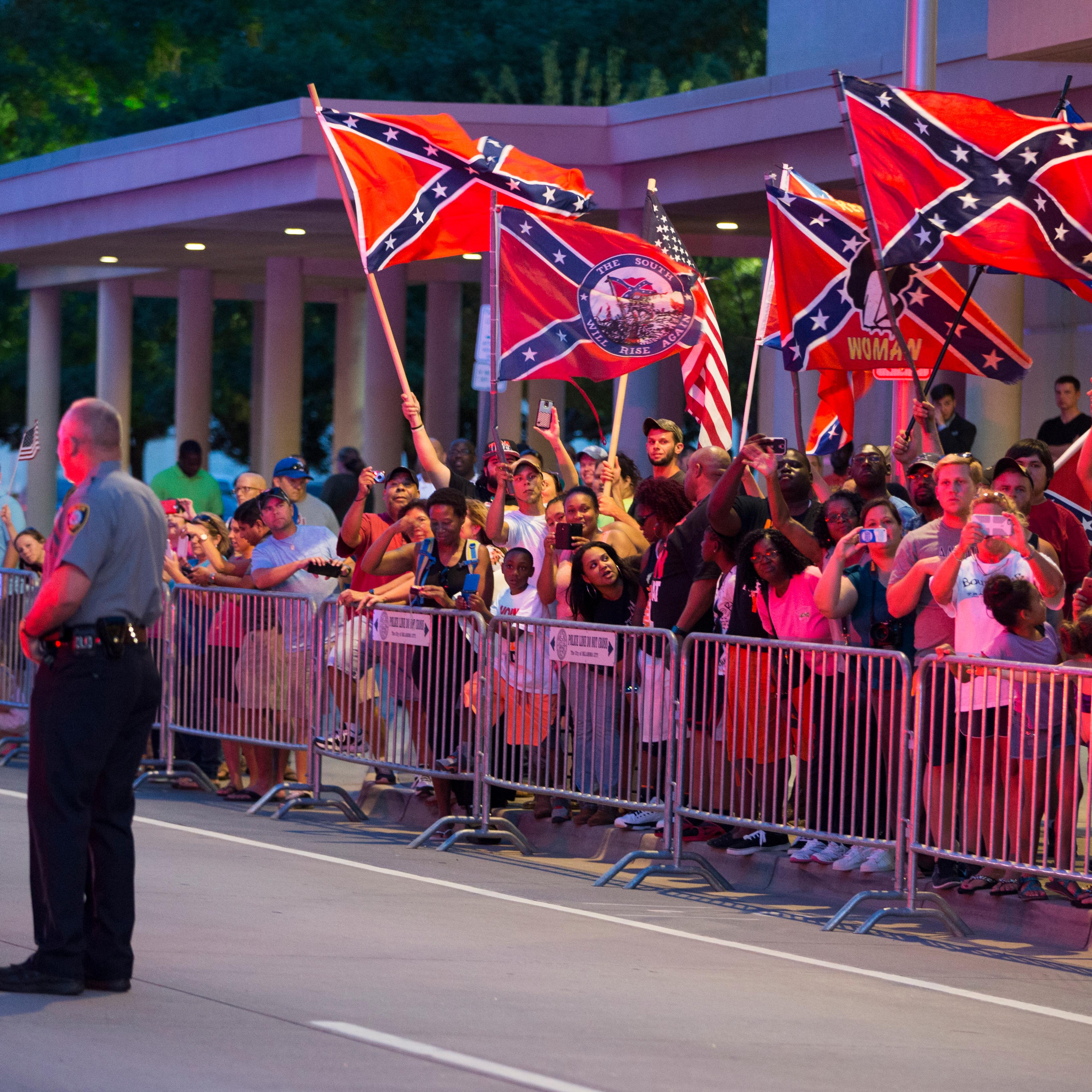 Barack Obama confederate flag oklahoma