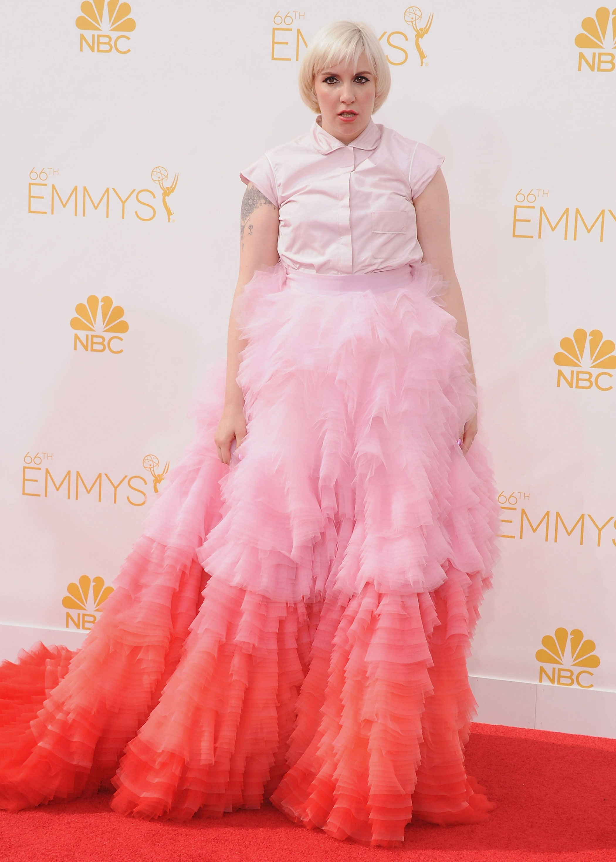 lena dunham pink dress Thanks to Lena Dunham's new show, everyone wants this nightdress