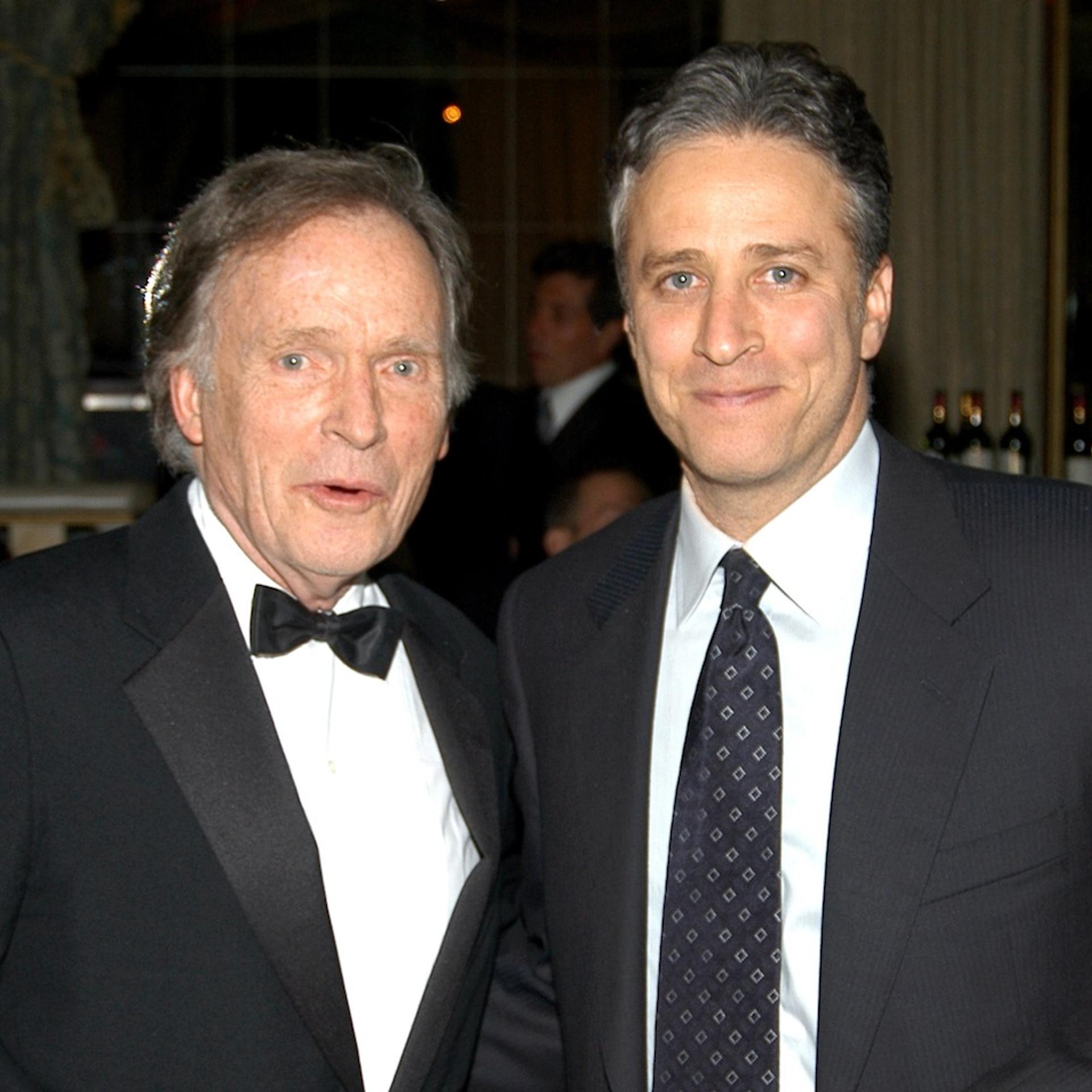 Dick Cavett and Jon Stewart