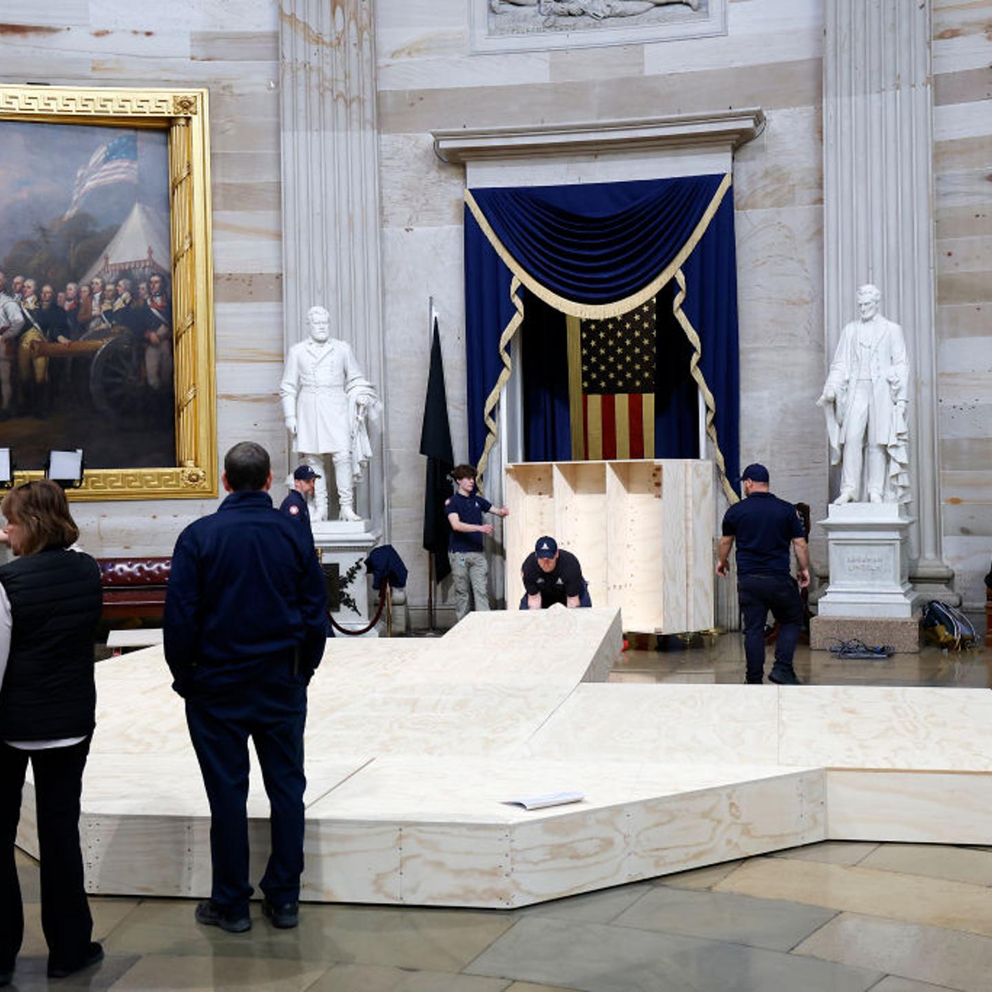 Donald Trump's Inauguration Ceremony To Move Indoors To Capitol Rotunda
