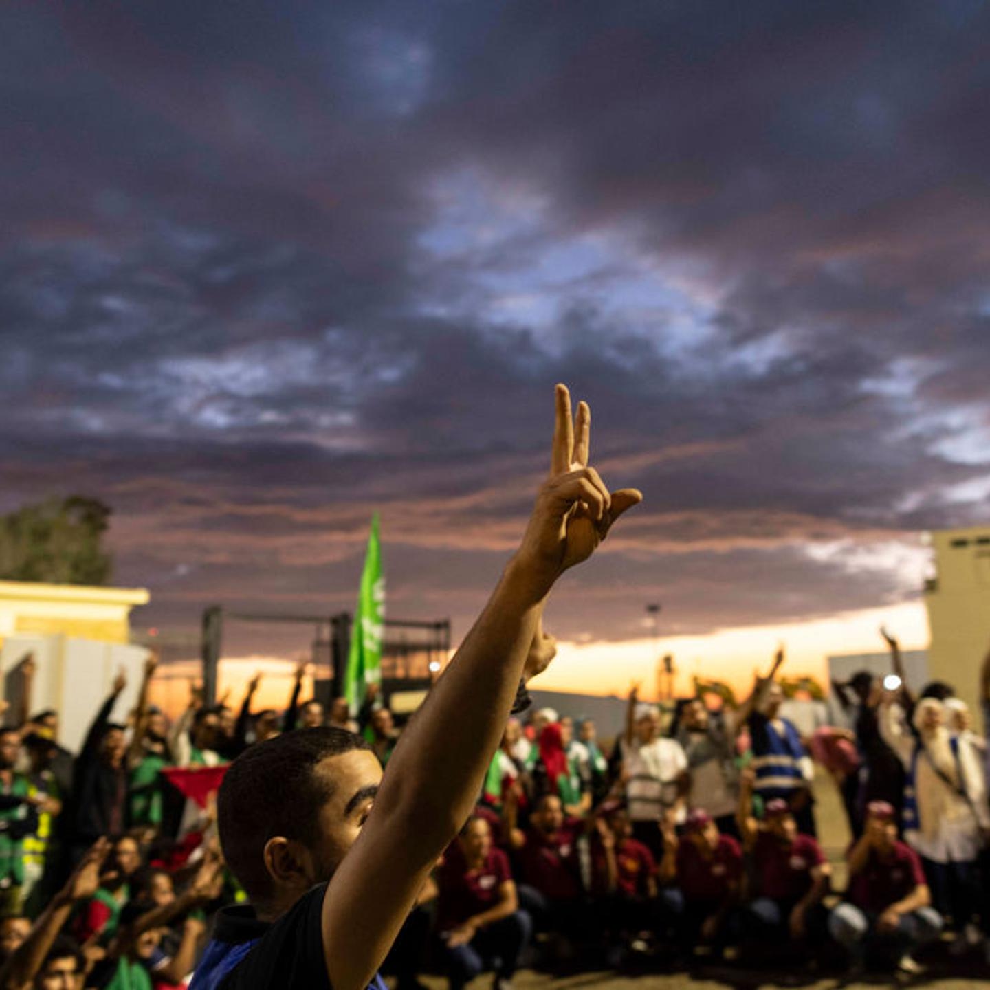 Egypt Sends Aid Convoy To Gaza Border