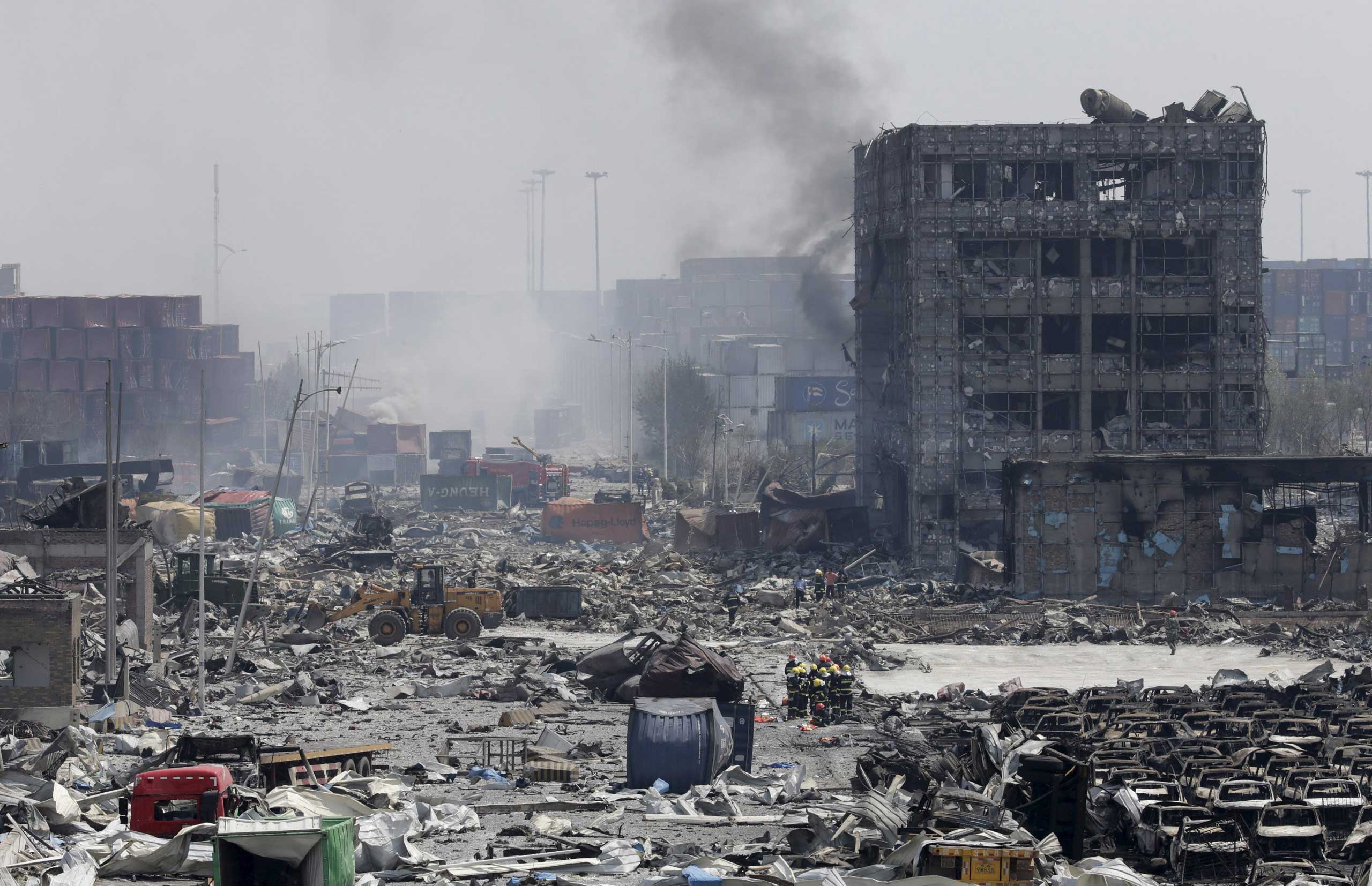 Tianjin explosion China
