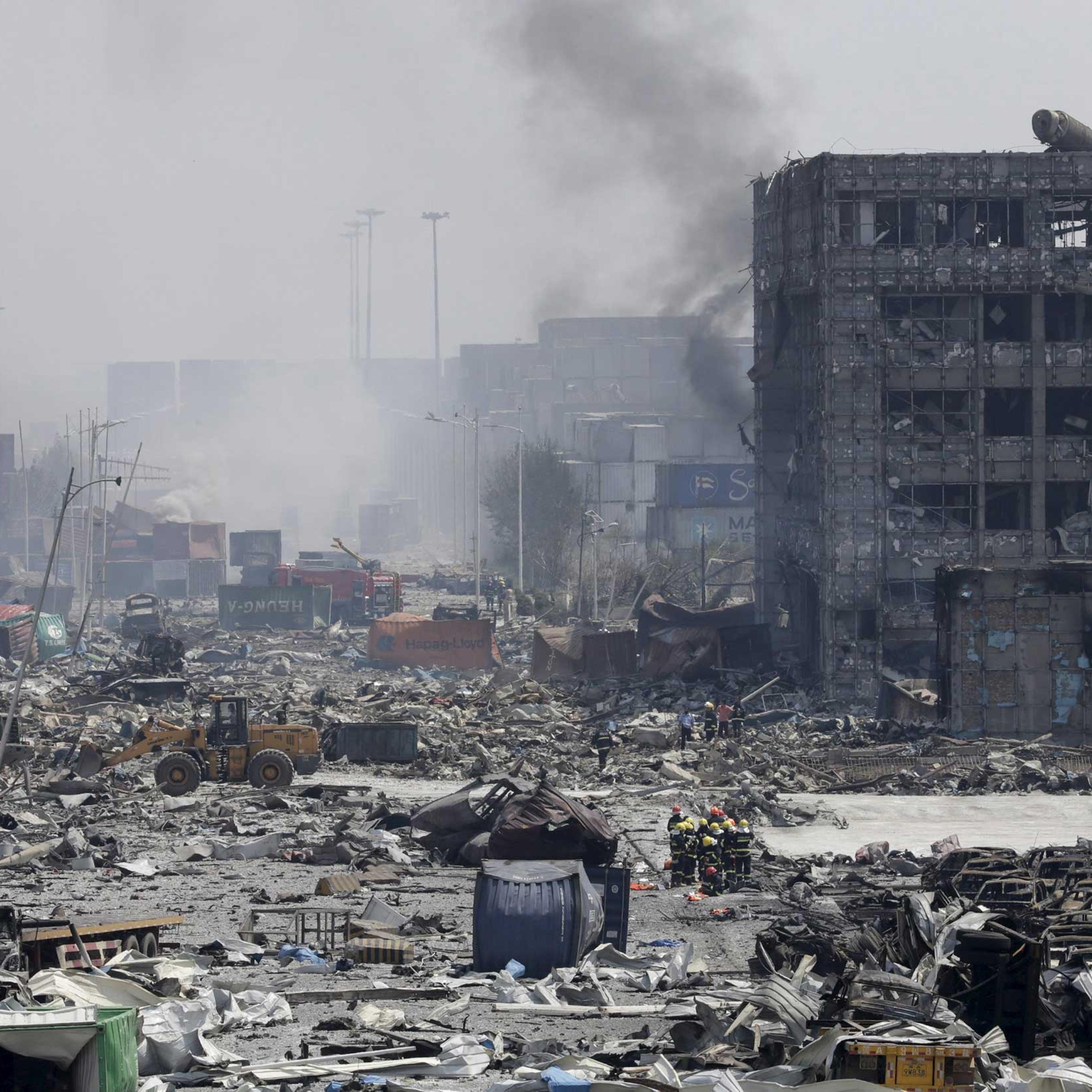 Tianjin explosion China