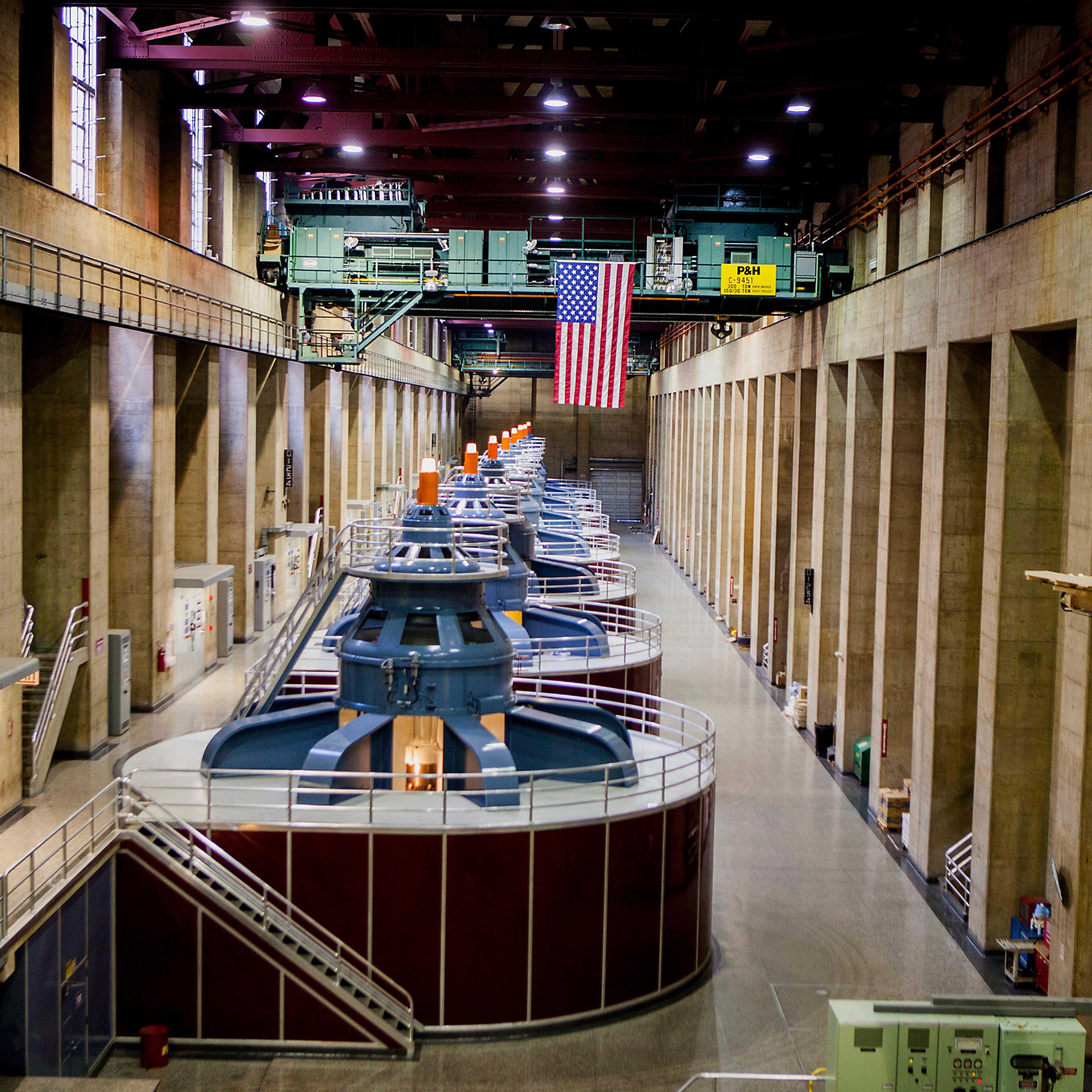 generator Hoover Dam hydropower electricity