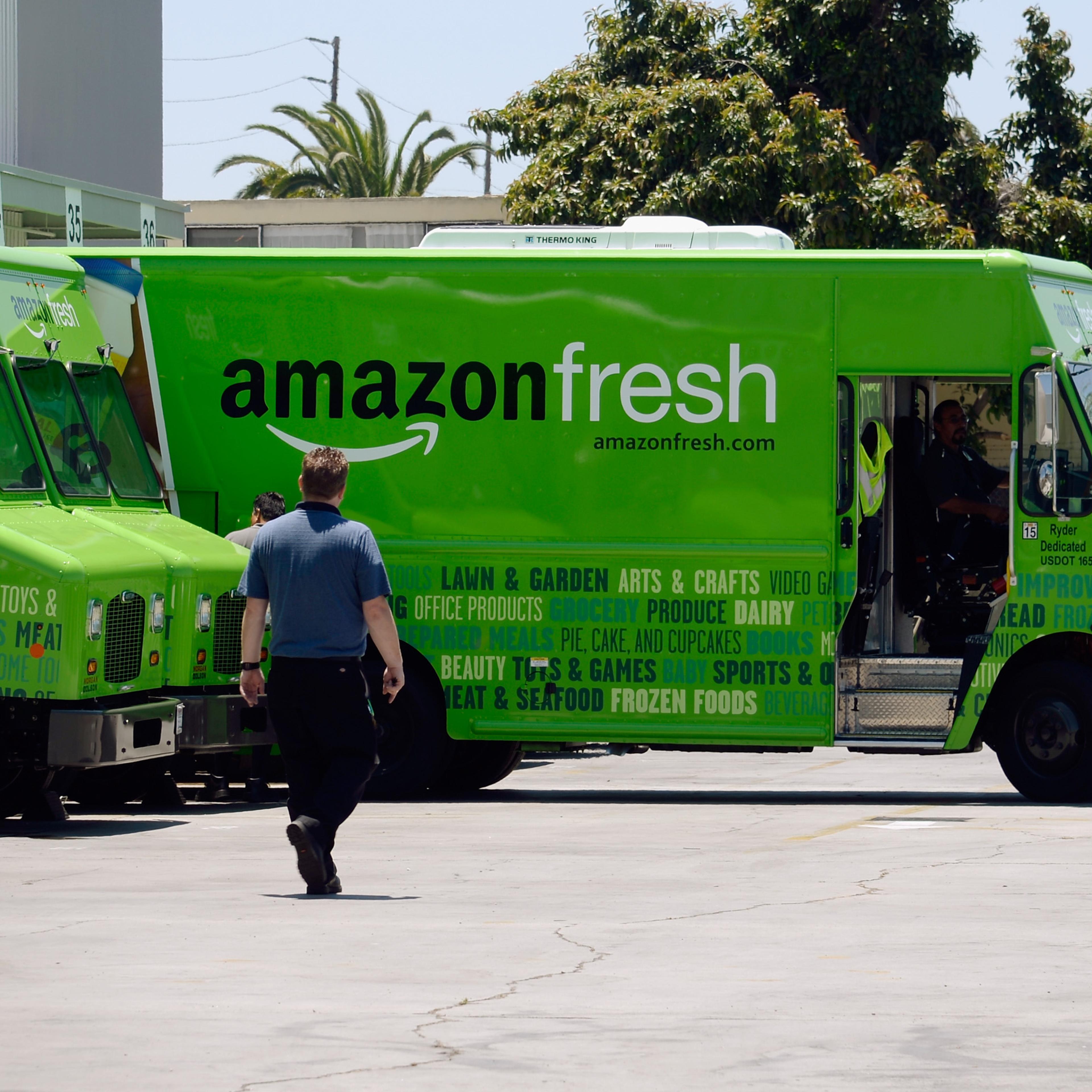 Amazon Expands Grocery Delivery Service To Los Angeles Area