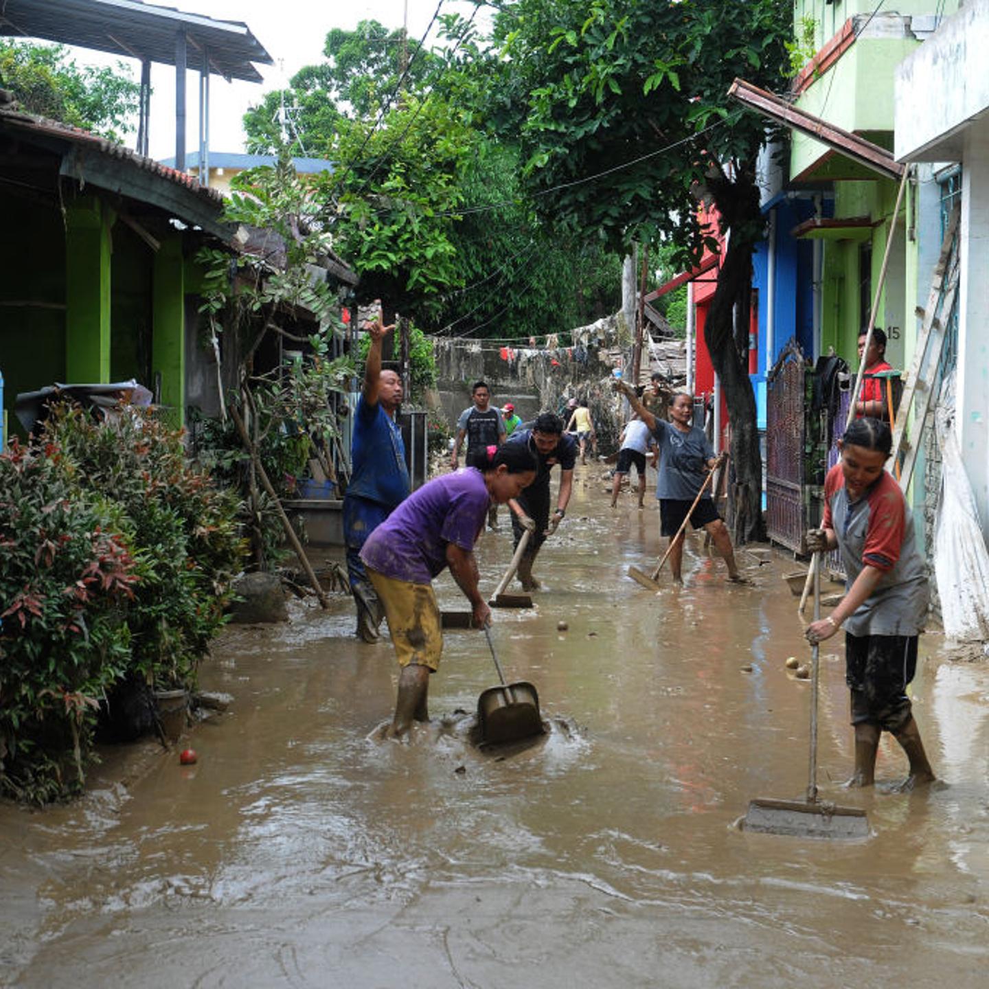 Aftermath Floods In Indonesia