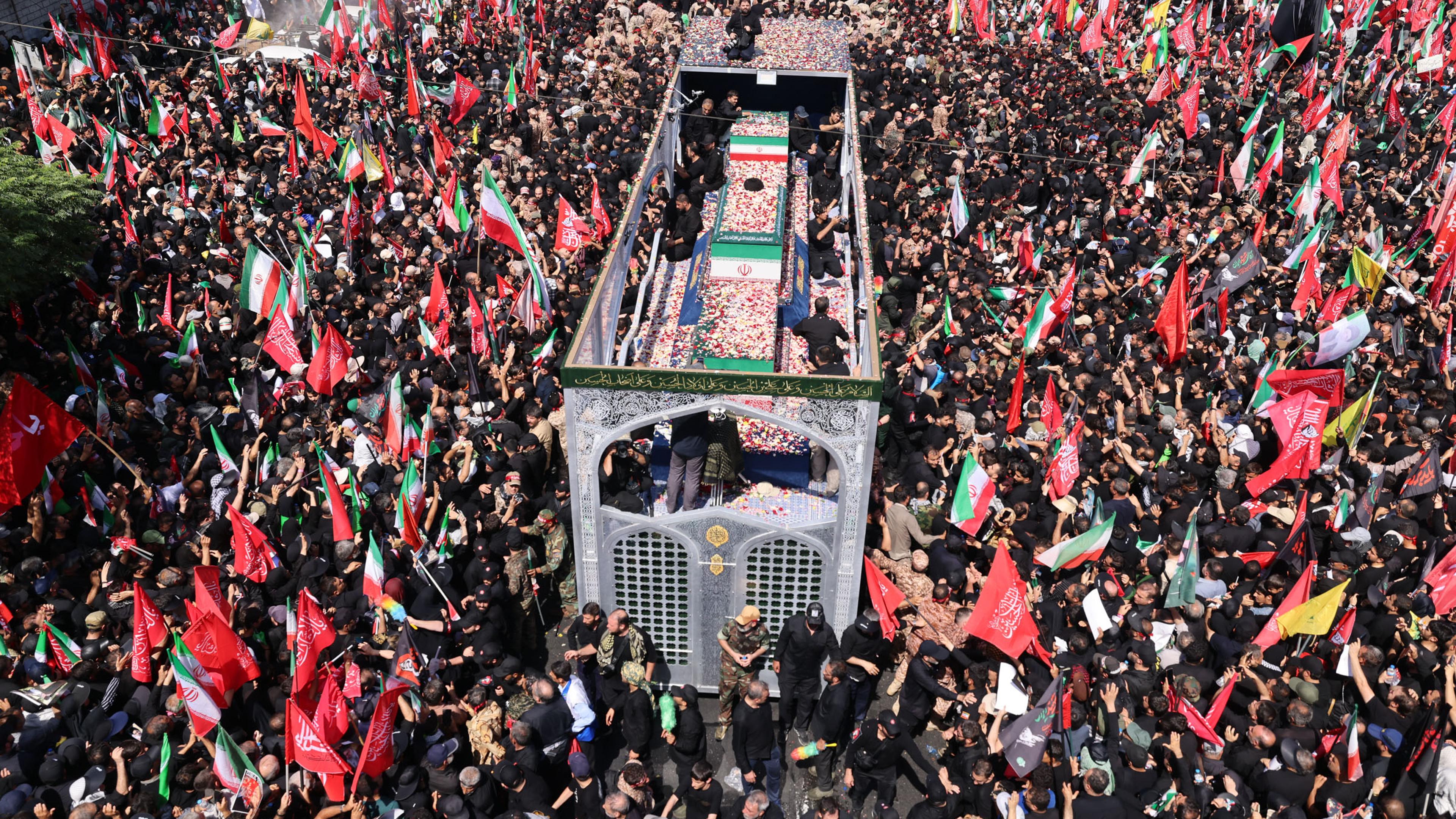 The Elaborate Pageant of Khamenei’s Funeral, in Photos The Elaborate Pageant of Khamenei’s Funeral, in Photos