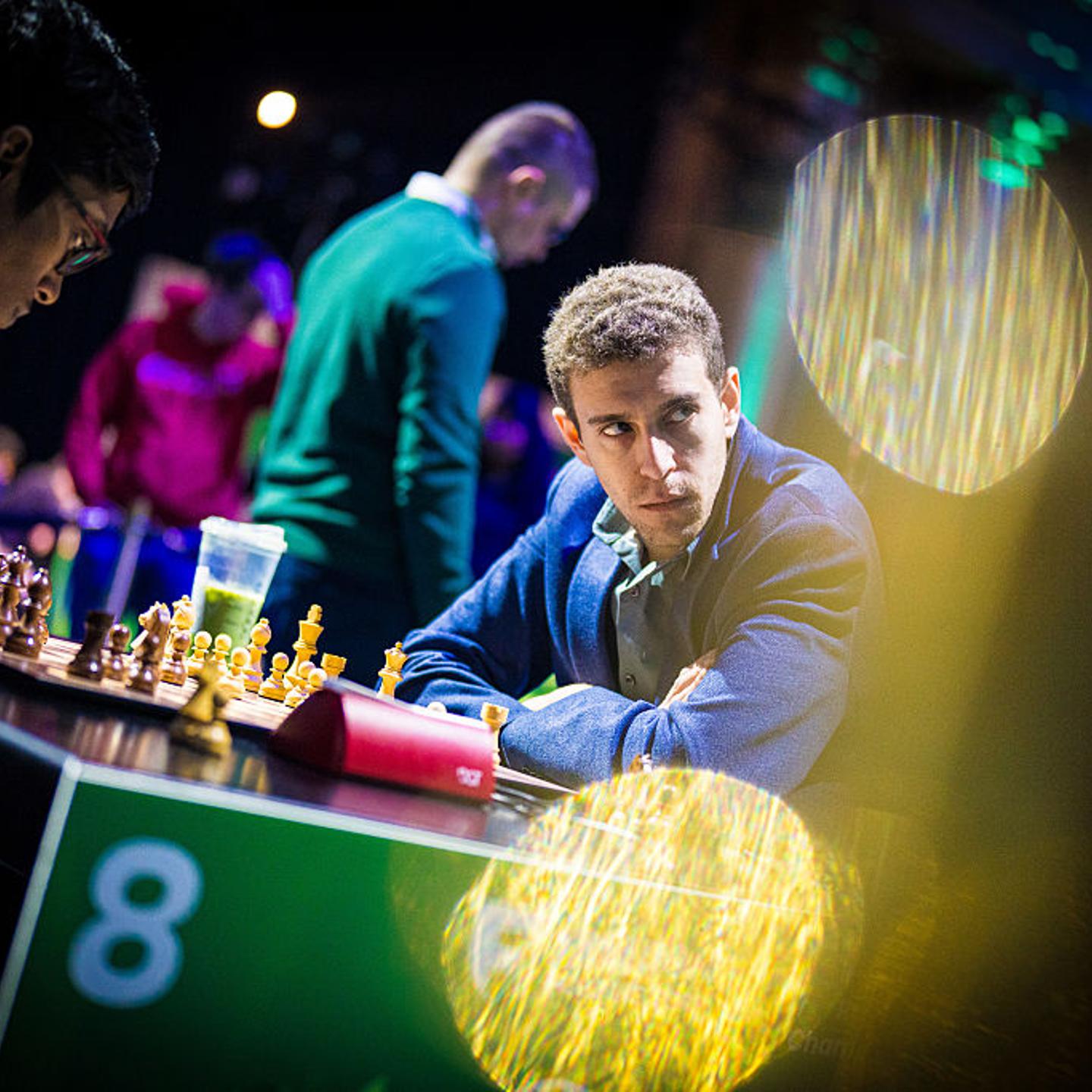 Daniel Naroditsky at the FIDE World Rapid Championship on Dec. 28, 2024 in New York, NY.