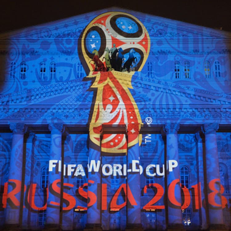 New World Cup Emblem Launched In Moscow