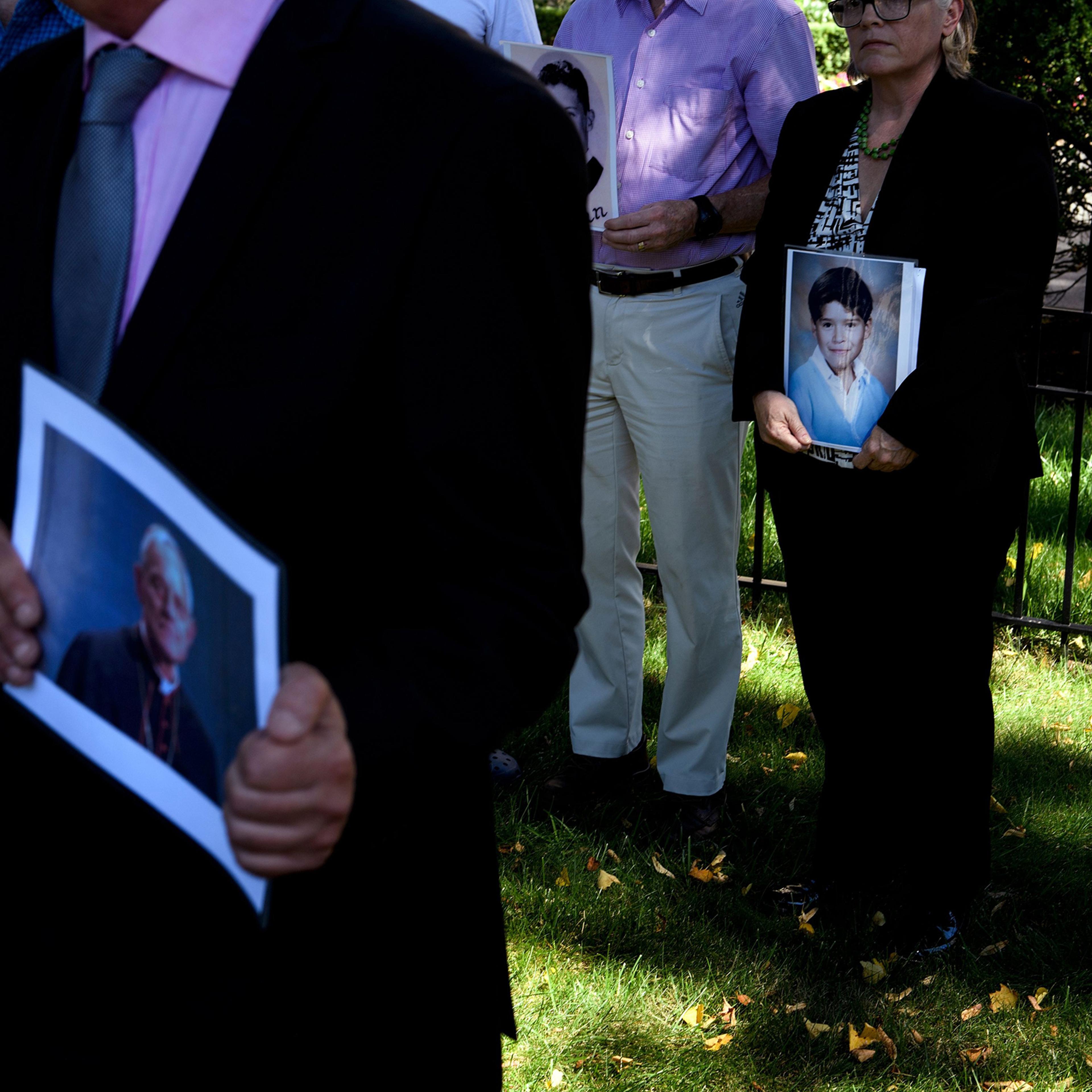 Battle over Old Child Sex Crimes Protesters