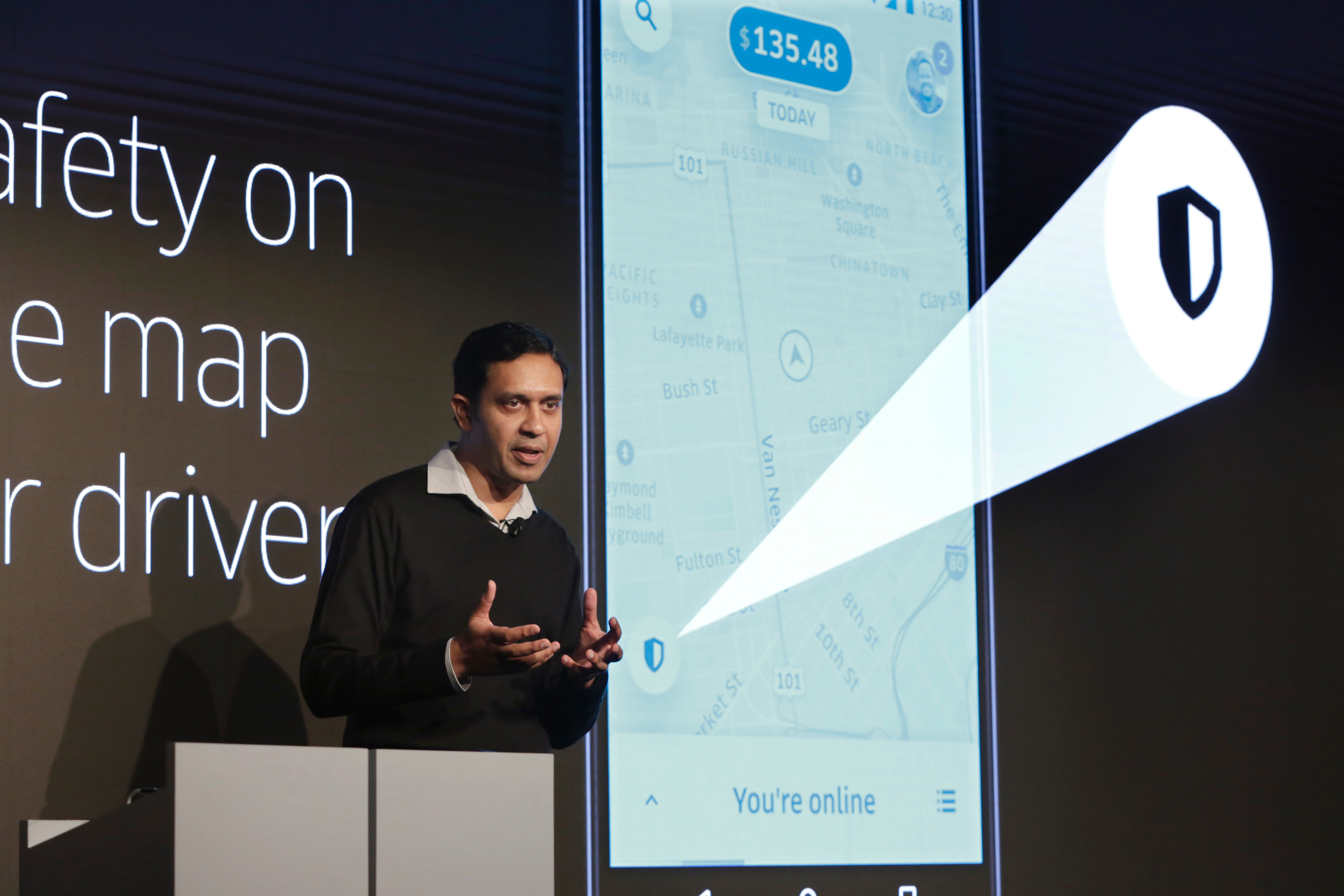 A presentation on Uber's safety