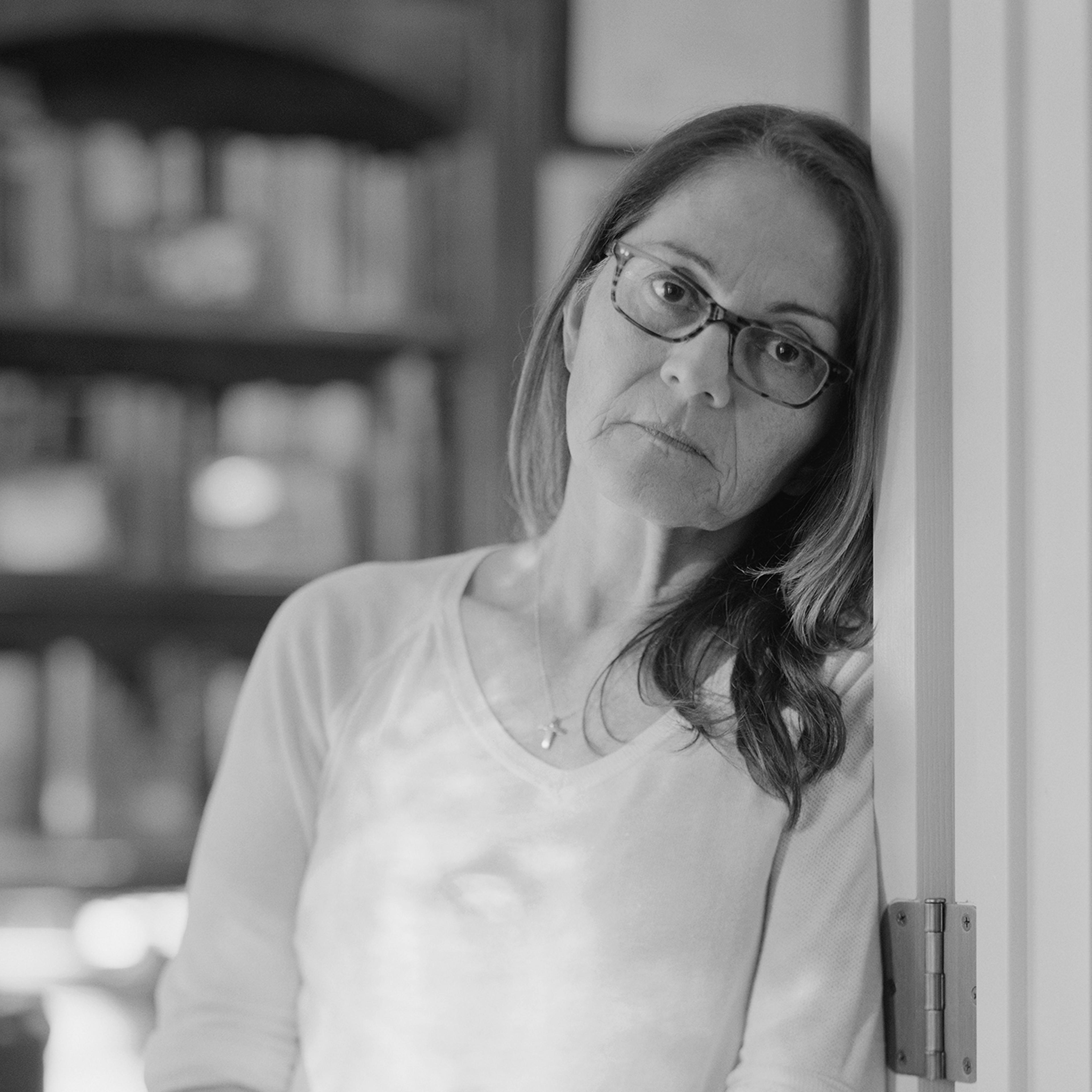 Dennysse Vadell in her husband Tomeu’s office at their home in Lake Charles, La., in October