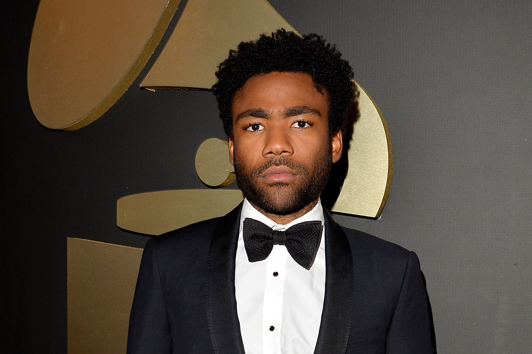 Donald Glover AKA Childish Gambino at he 57th Annual GRAMMY Awards.