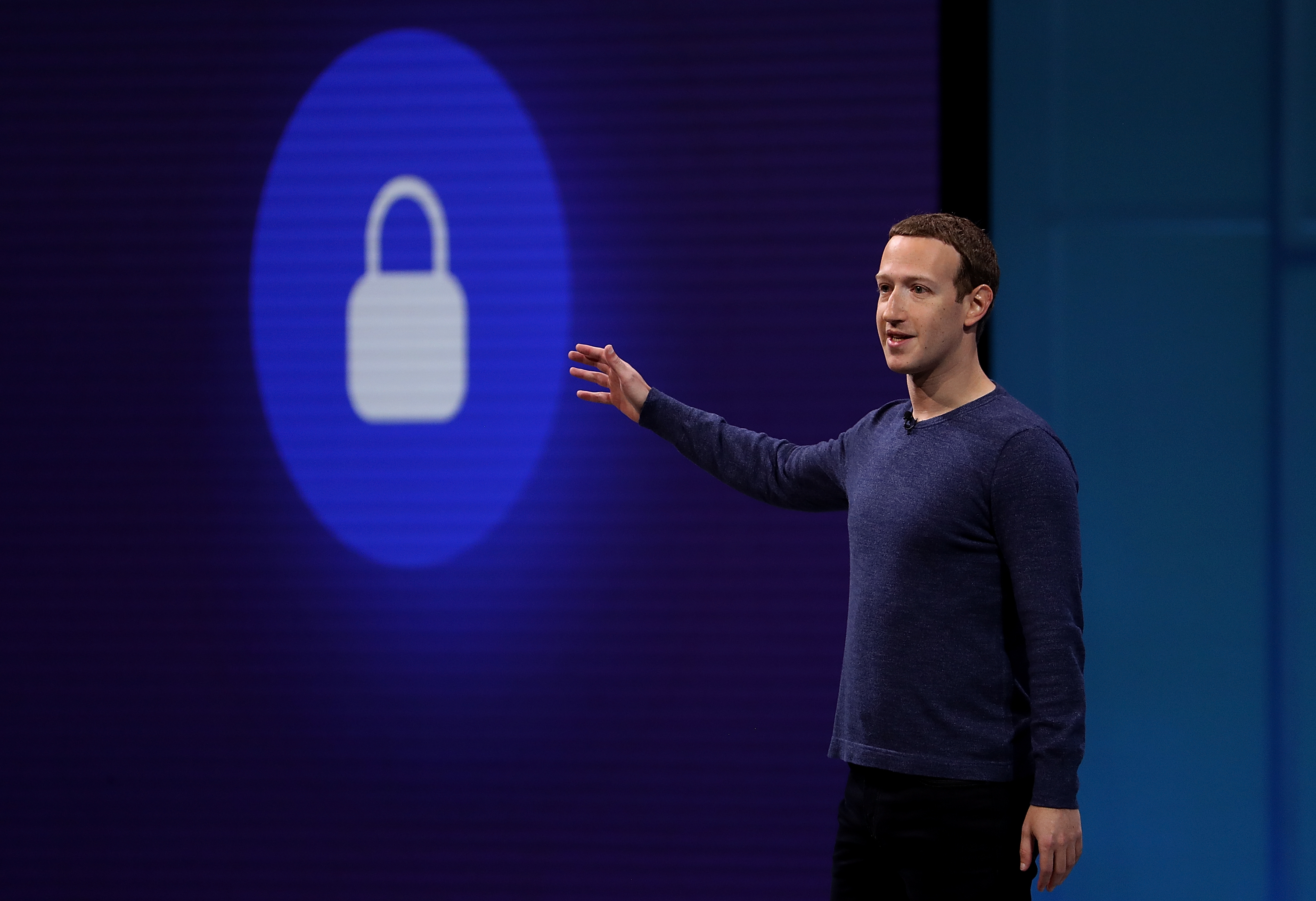 Mark Zuckerberg Facebook F8 2018