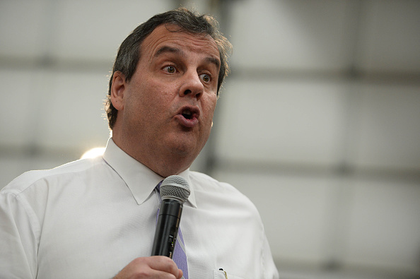 Chris Christie Holds Town Hall Meeting At NH Fire Department