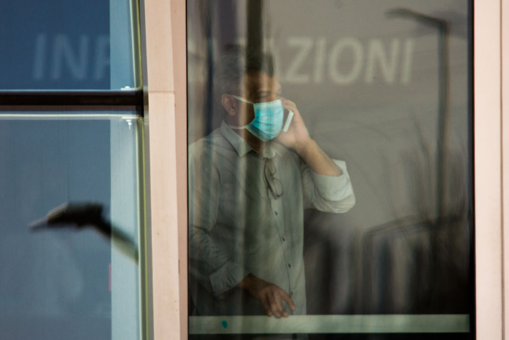 Schiavonia Hospital Red Zone Off Limits