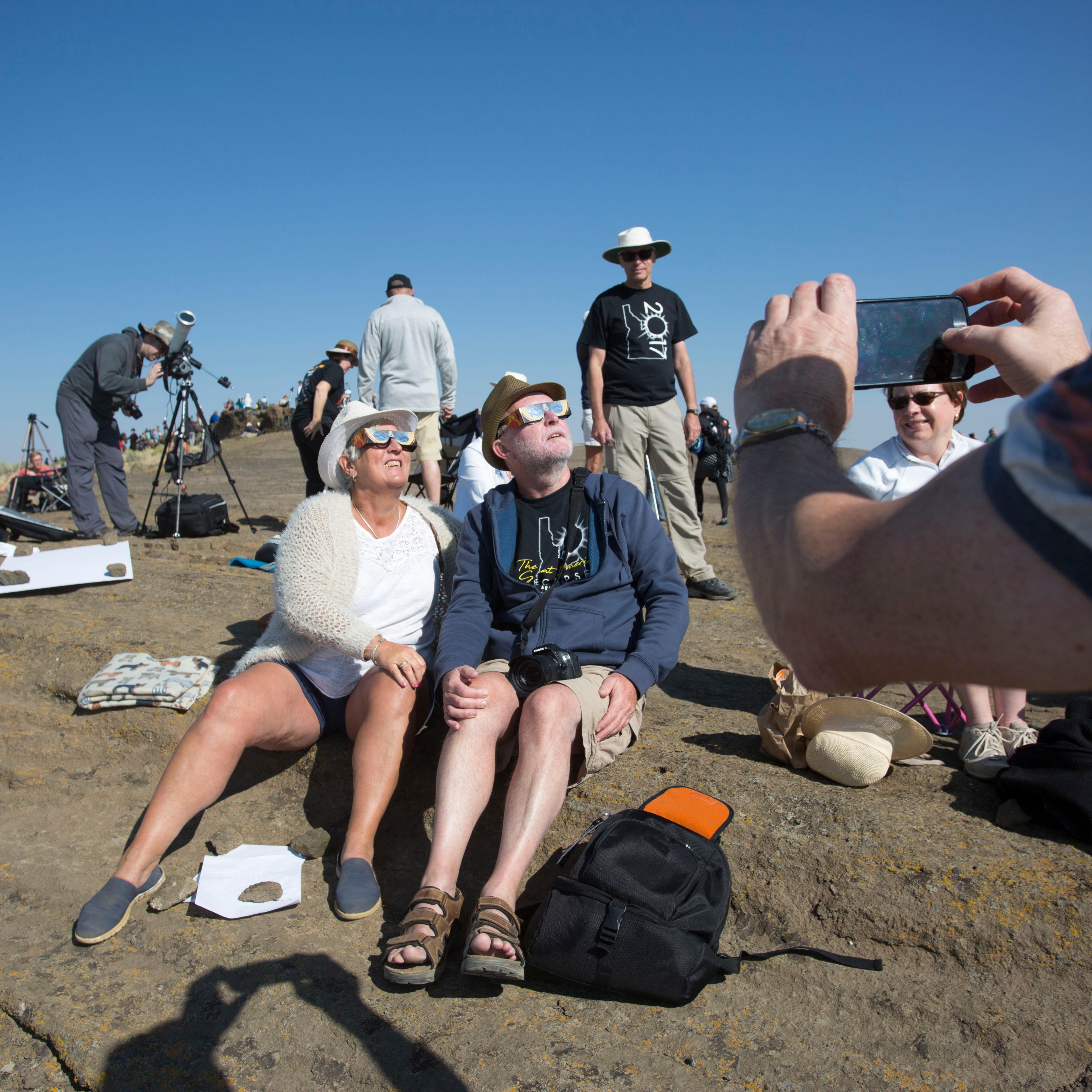 Solar Eclipse Visible Across Swath Of U.S.
