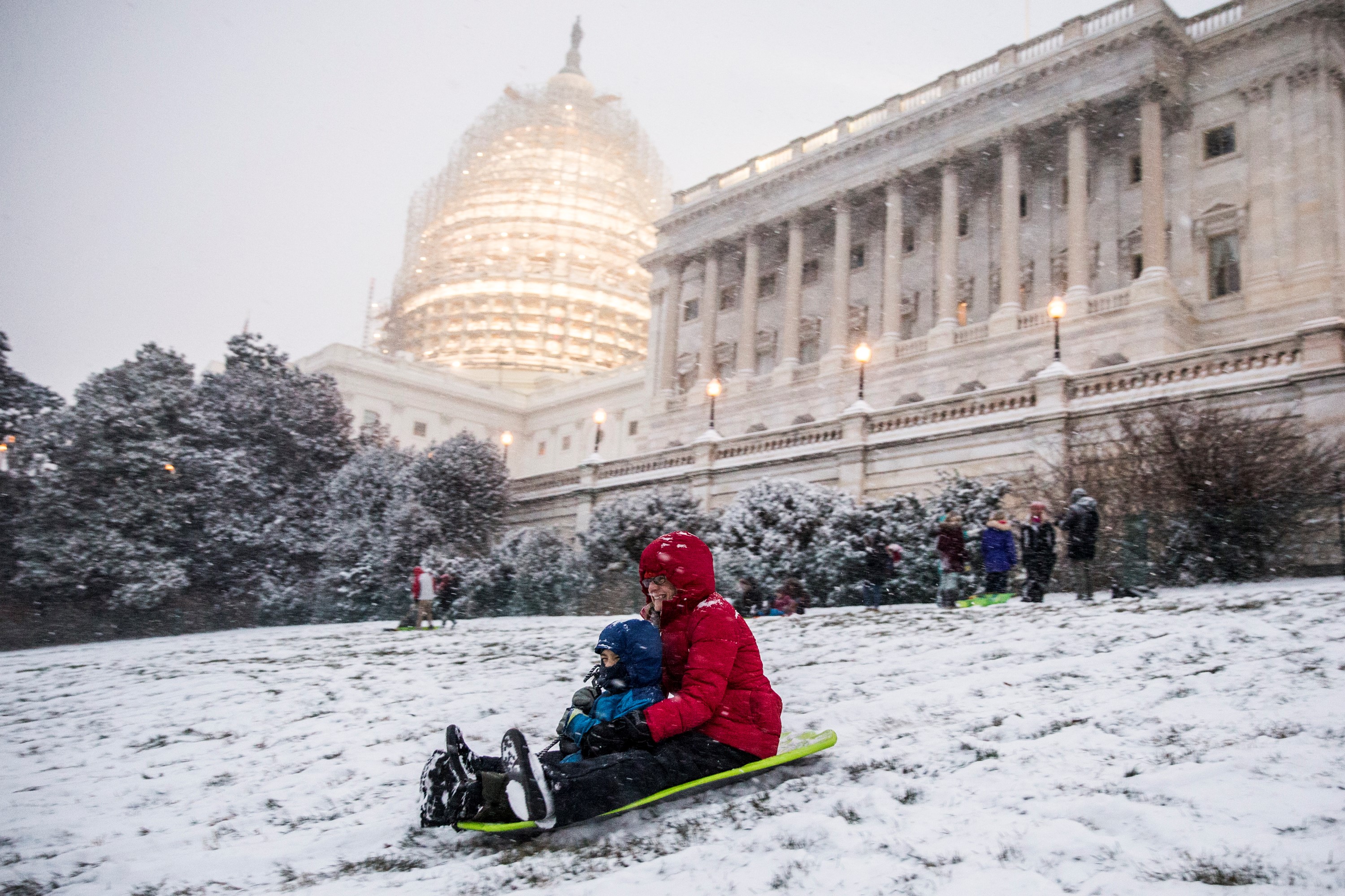 Washington Blizzard Begins