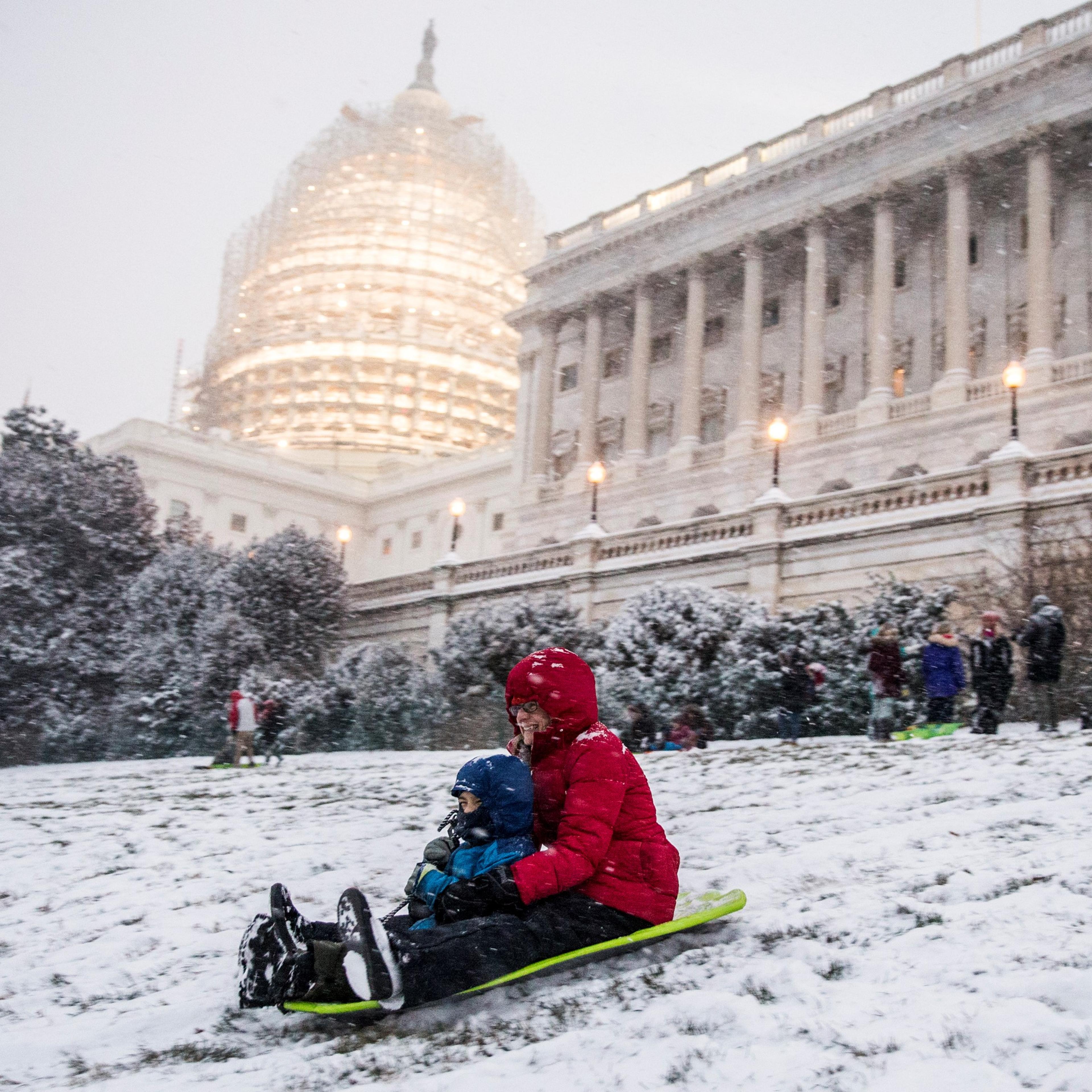 Washington Blizzard Begins