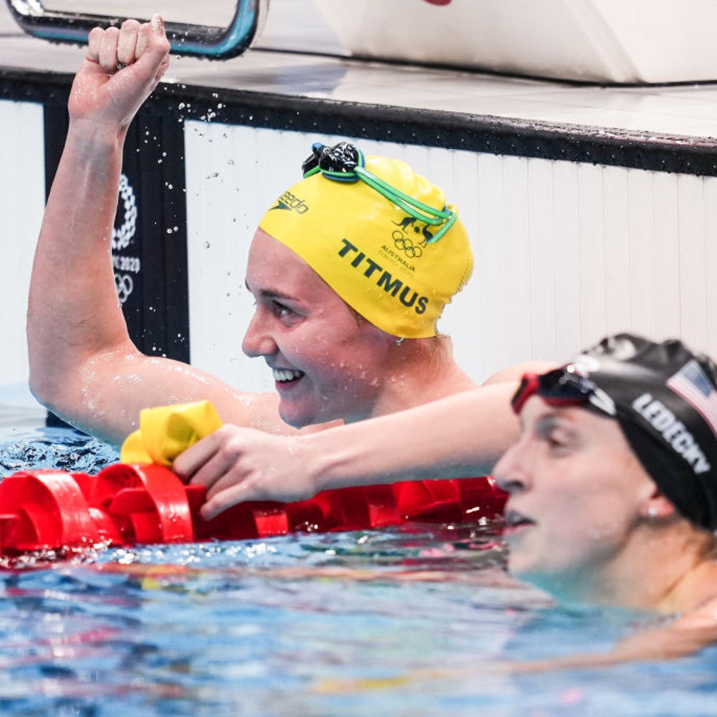 Katie Ledecky Loses