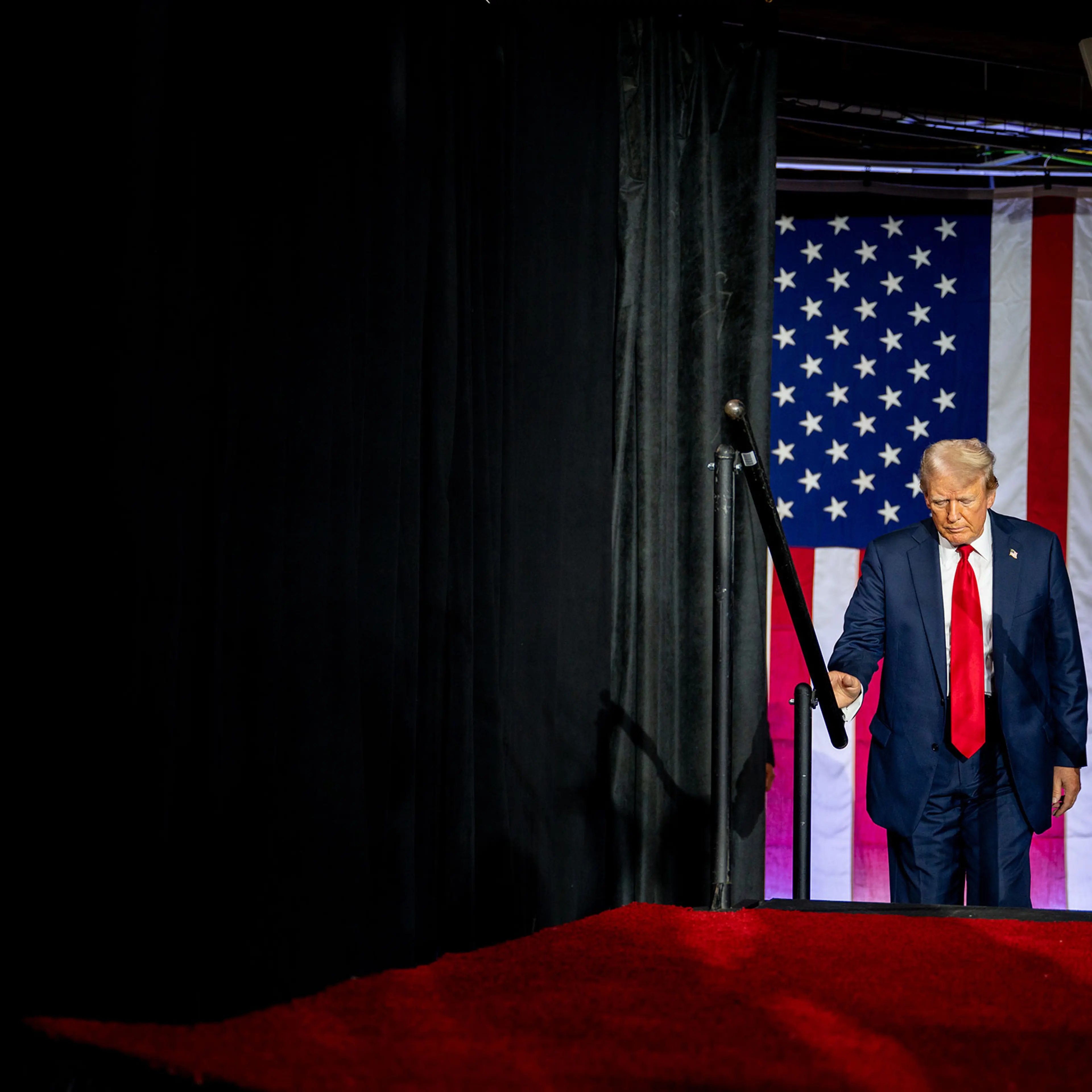 Republican Presidential Nominee Donald Trump Holds A Campaign Rally In Charlotte, North Carolina