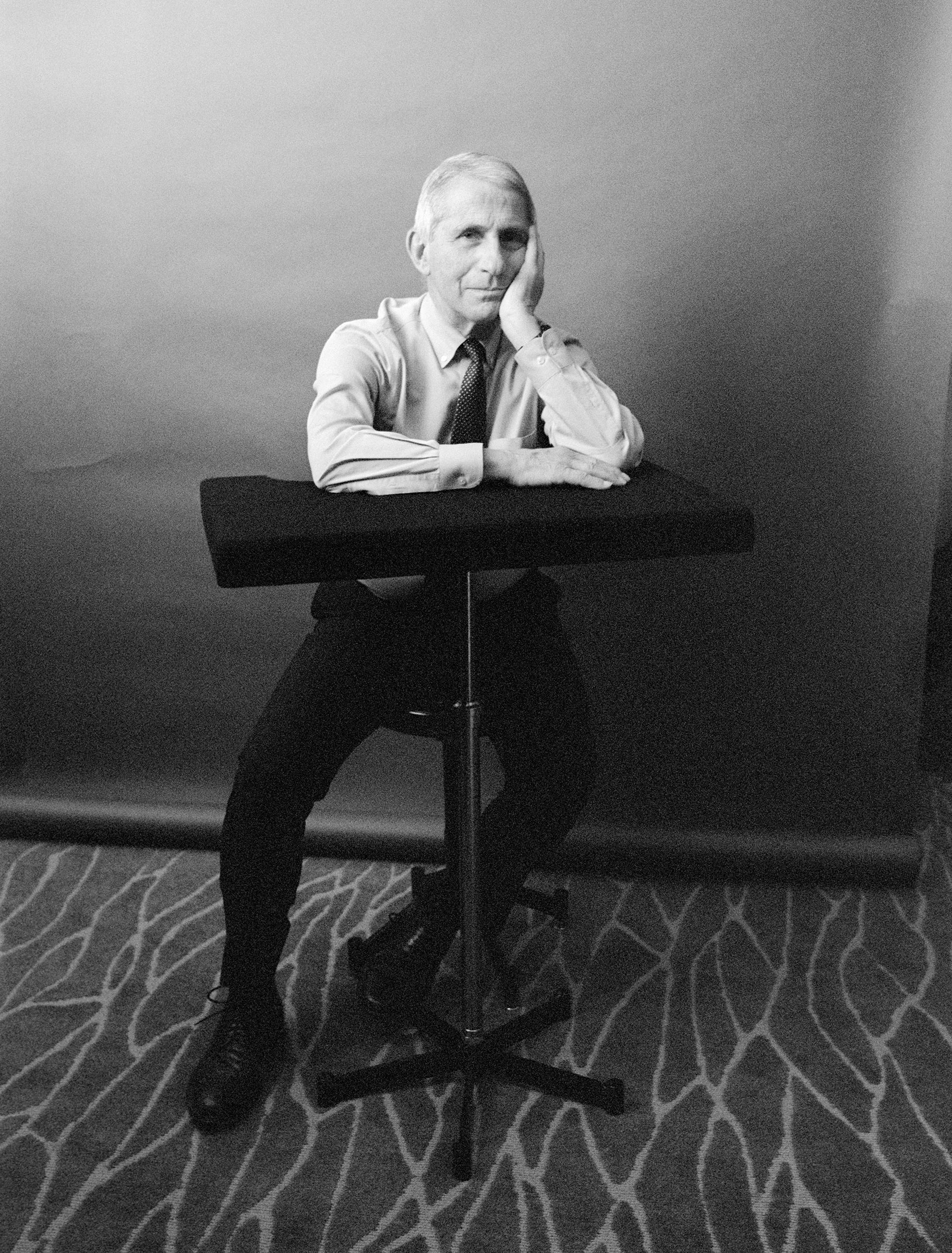 Dr. Anthony Fauci photographed in Bethesda, MD on Dec 4 2020.