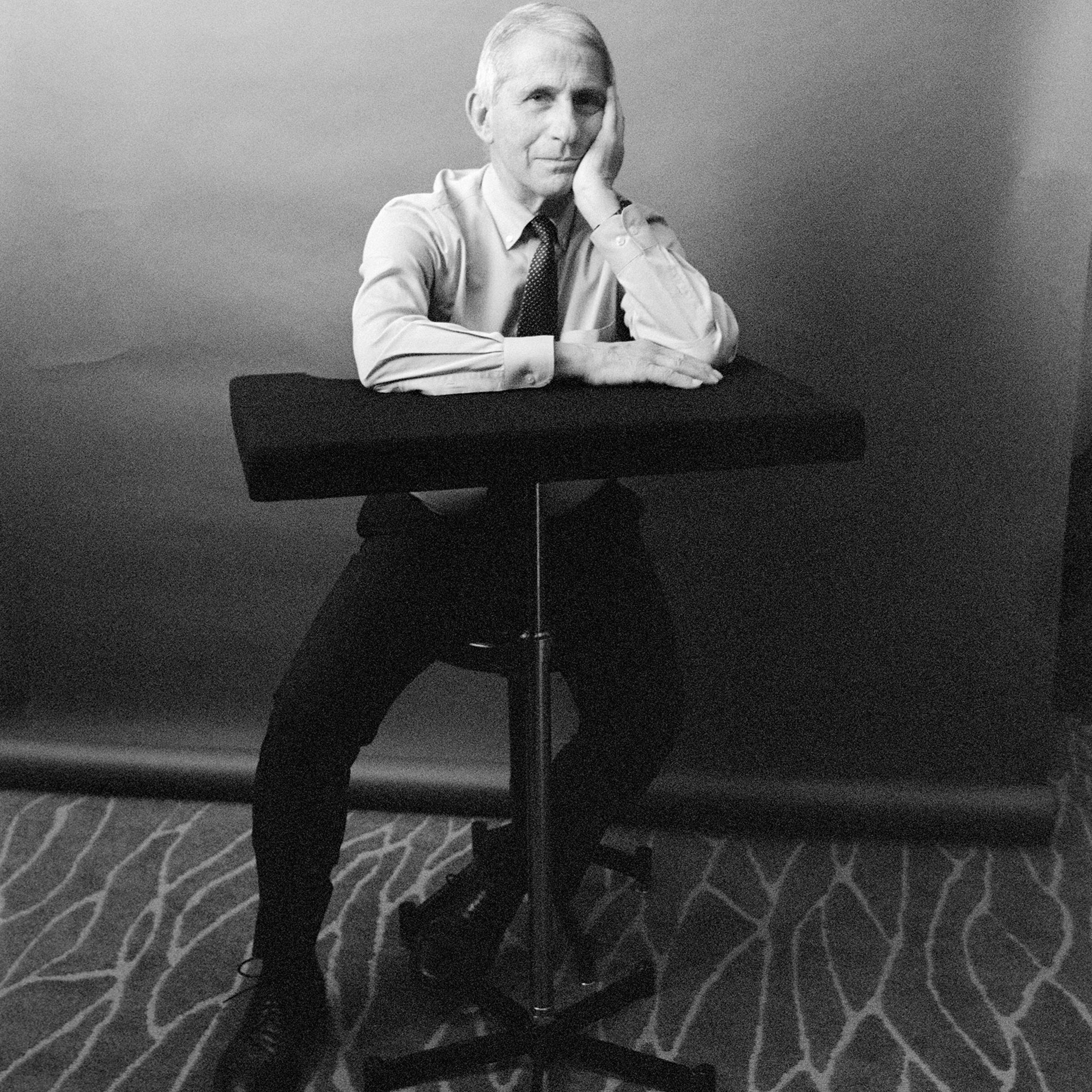 Dr. Anthony Fauci photographed in Bethesda, MD on Dec 4 2020.